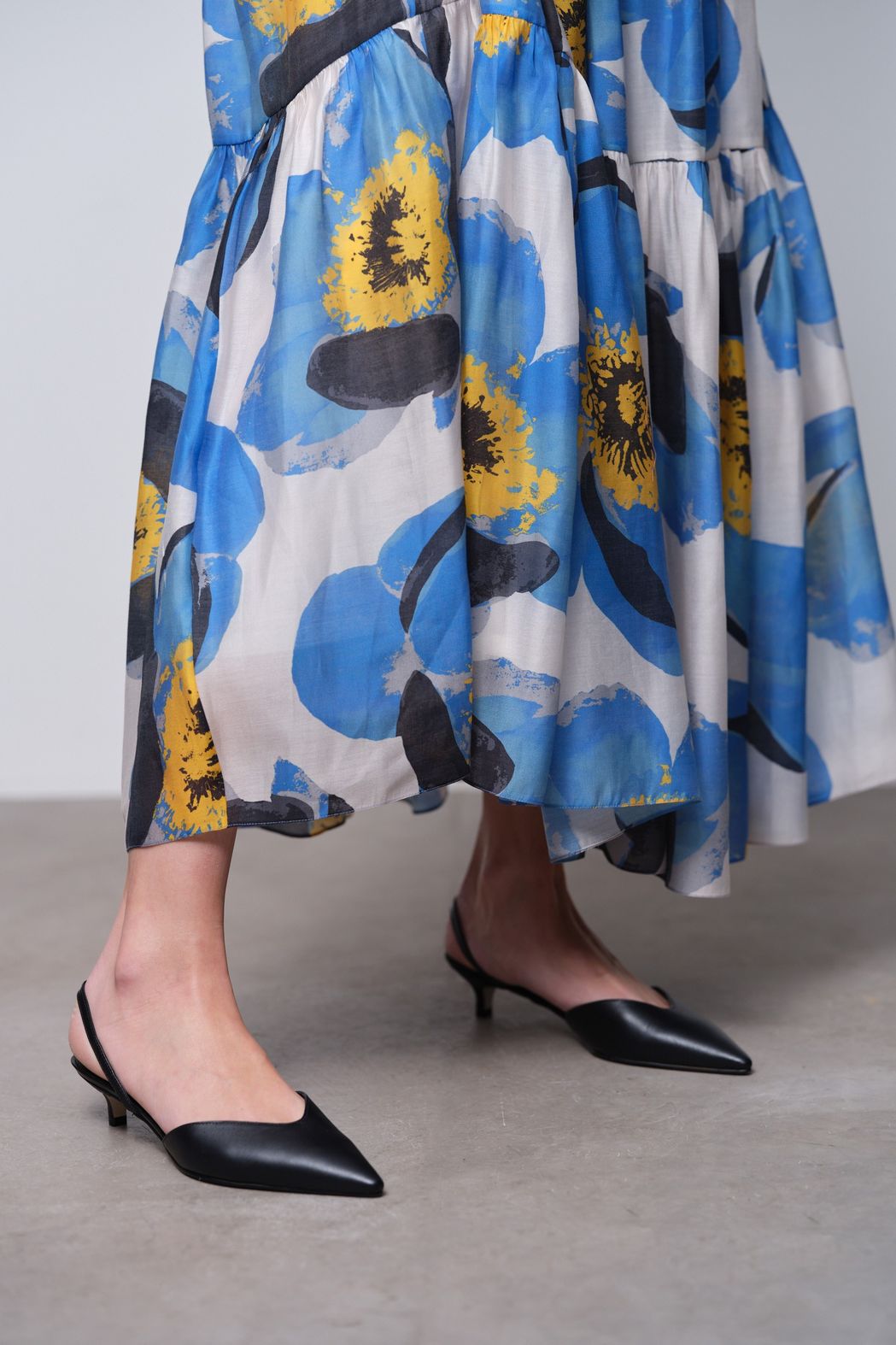 Scarpin Couro Preto Maisa