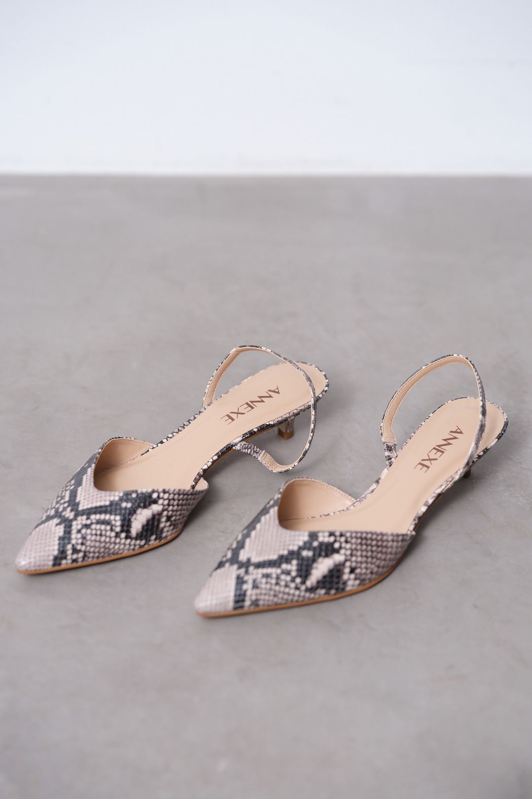 Scarpin Couro Animal Print Maisa