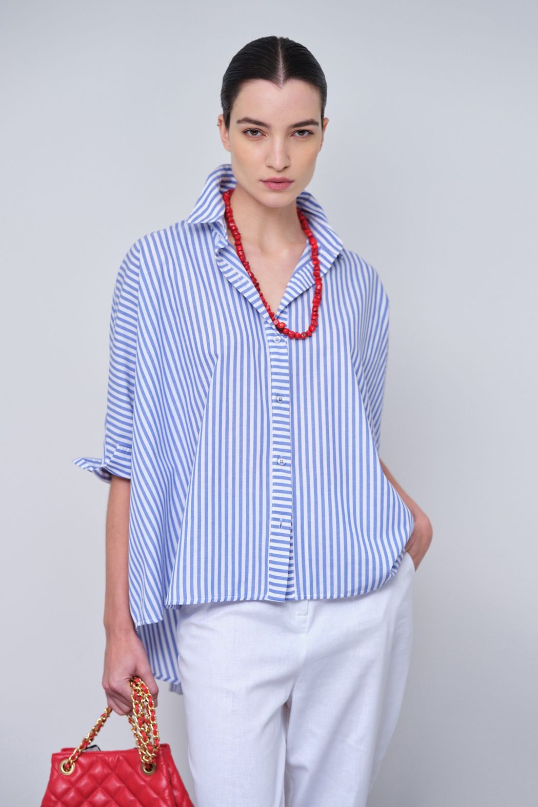 Camisa Tricoline CB Listrado Vanusa 2