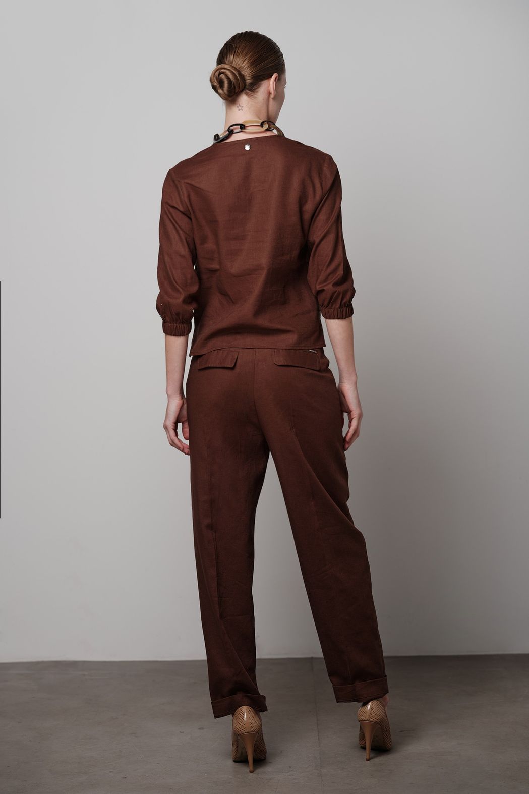 Blusa Chocolate Manuela