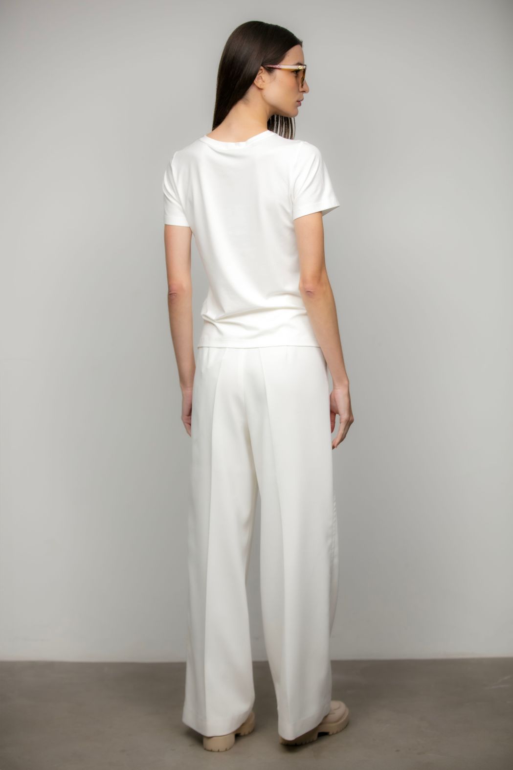 Blusa Malha Off White Madalena