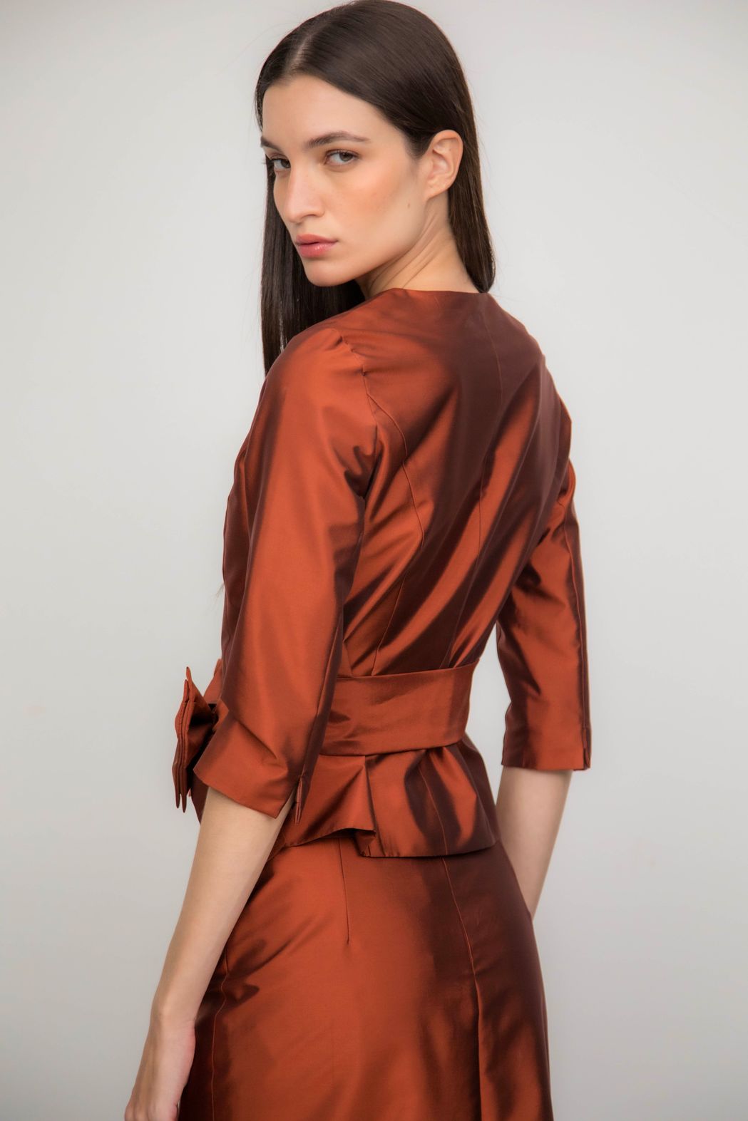 Spencer Tafetá Bronze Daiana 