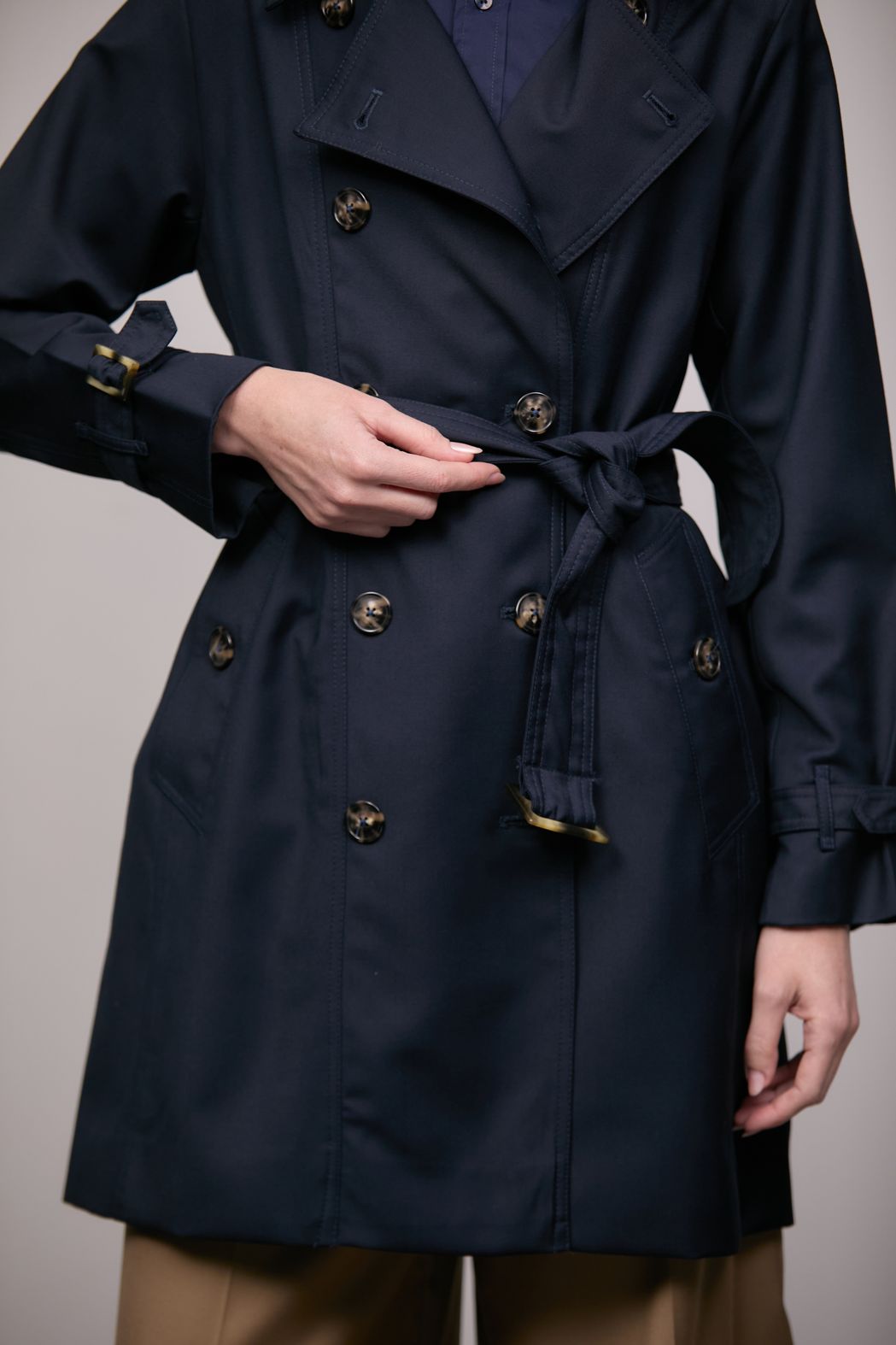 Trench Coat Marinho Chiara CB