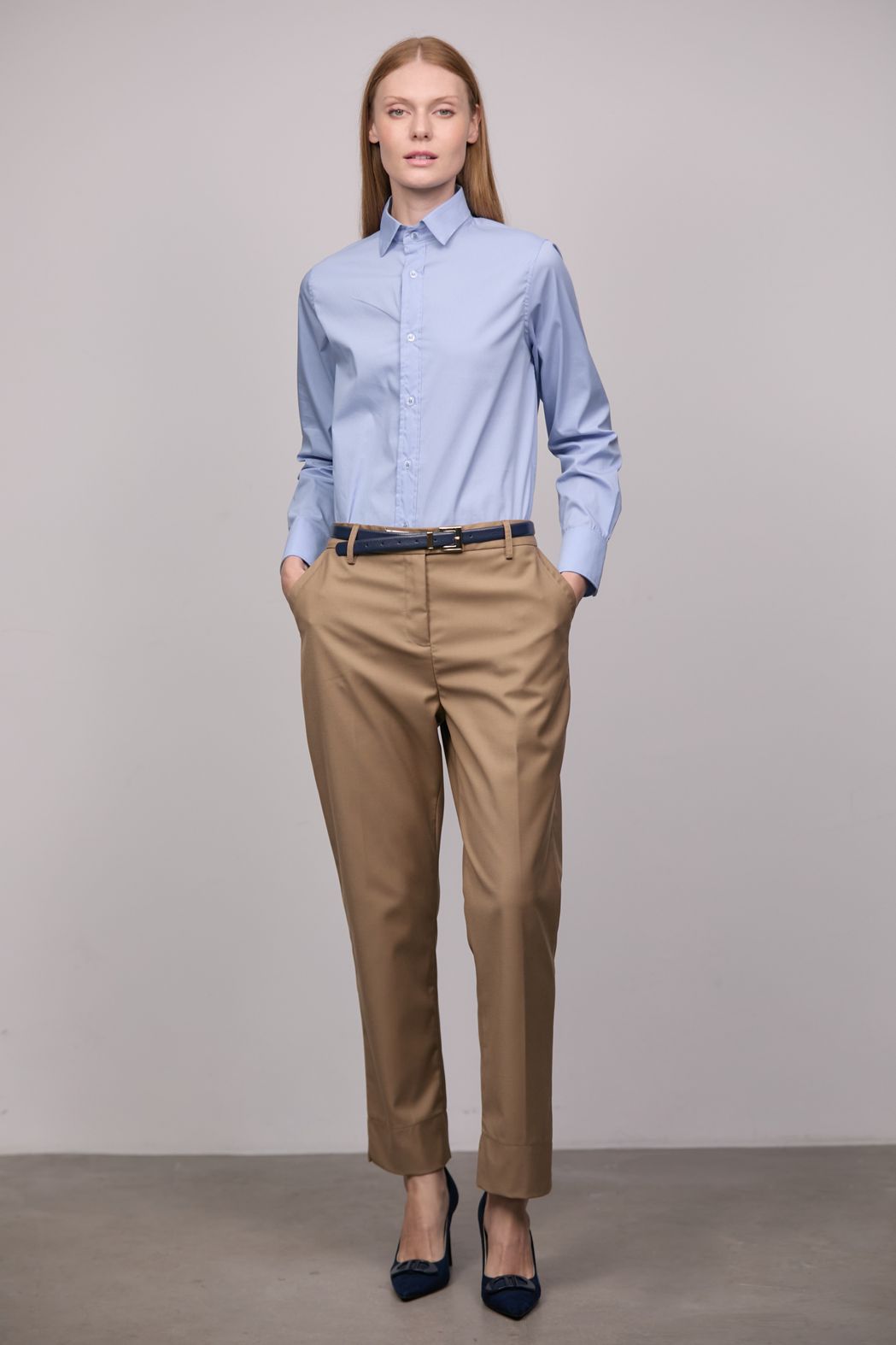 Calça Alfaiataria Camel Francesca CB 