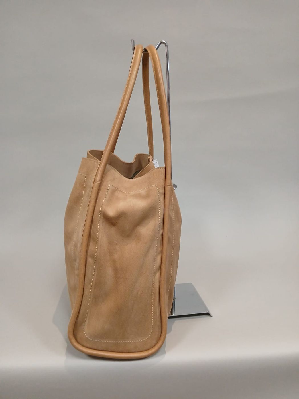 Bolsa de Camurça Bege Livia