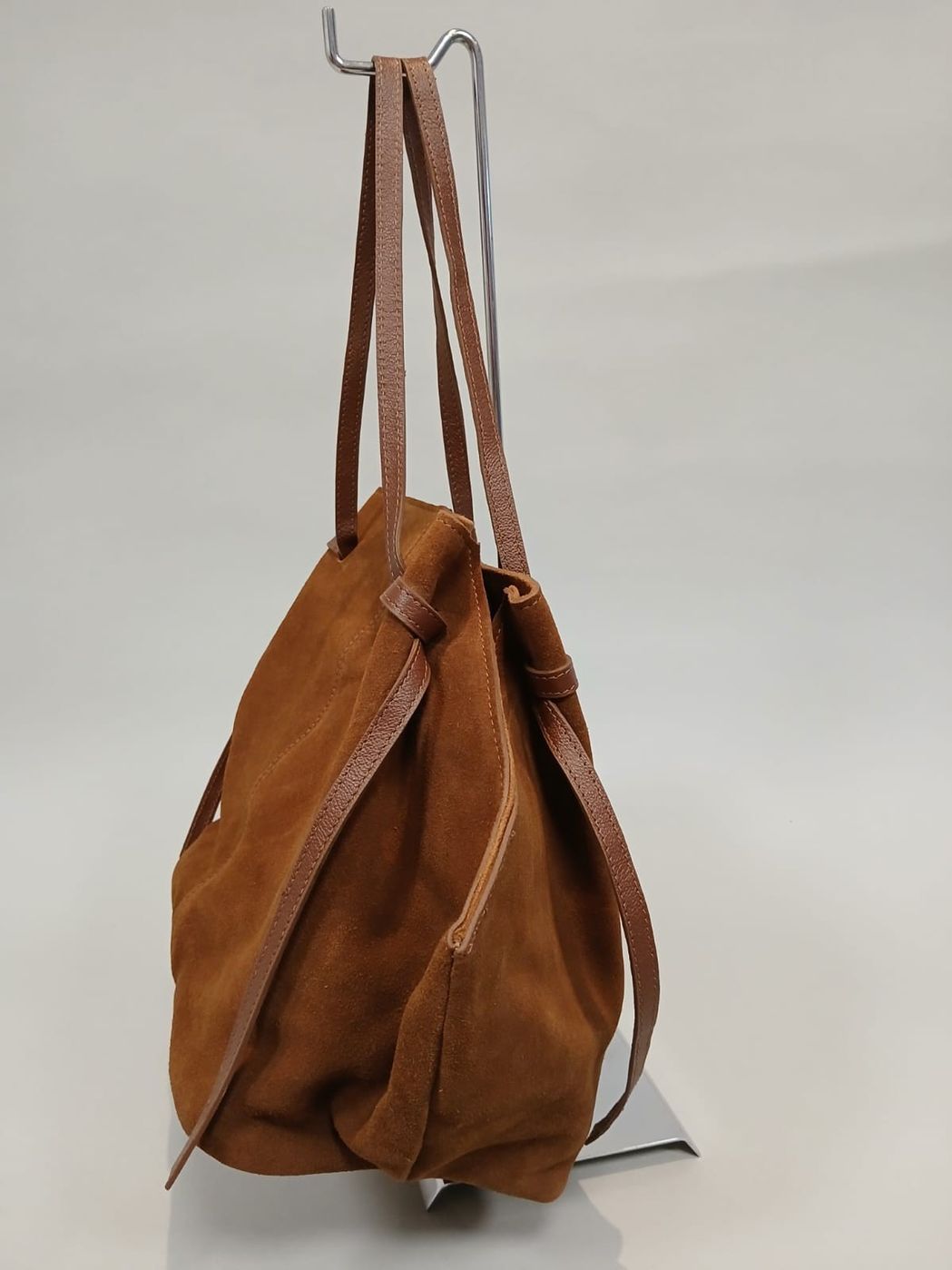 Bolsa de Camurça Café Sandra