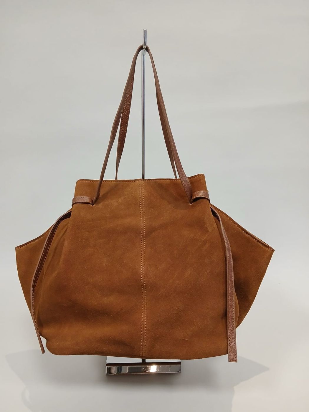 Bolsa de Camurça Café Sandra