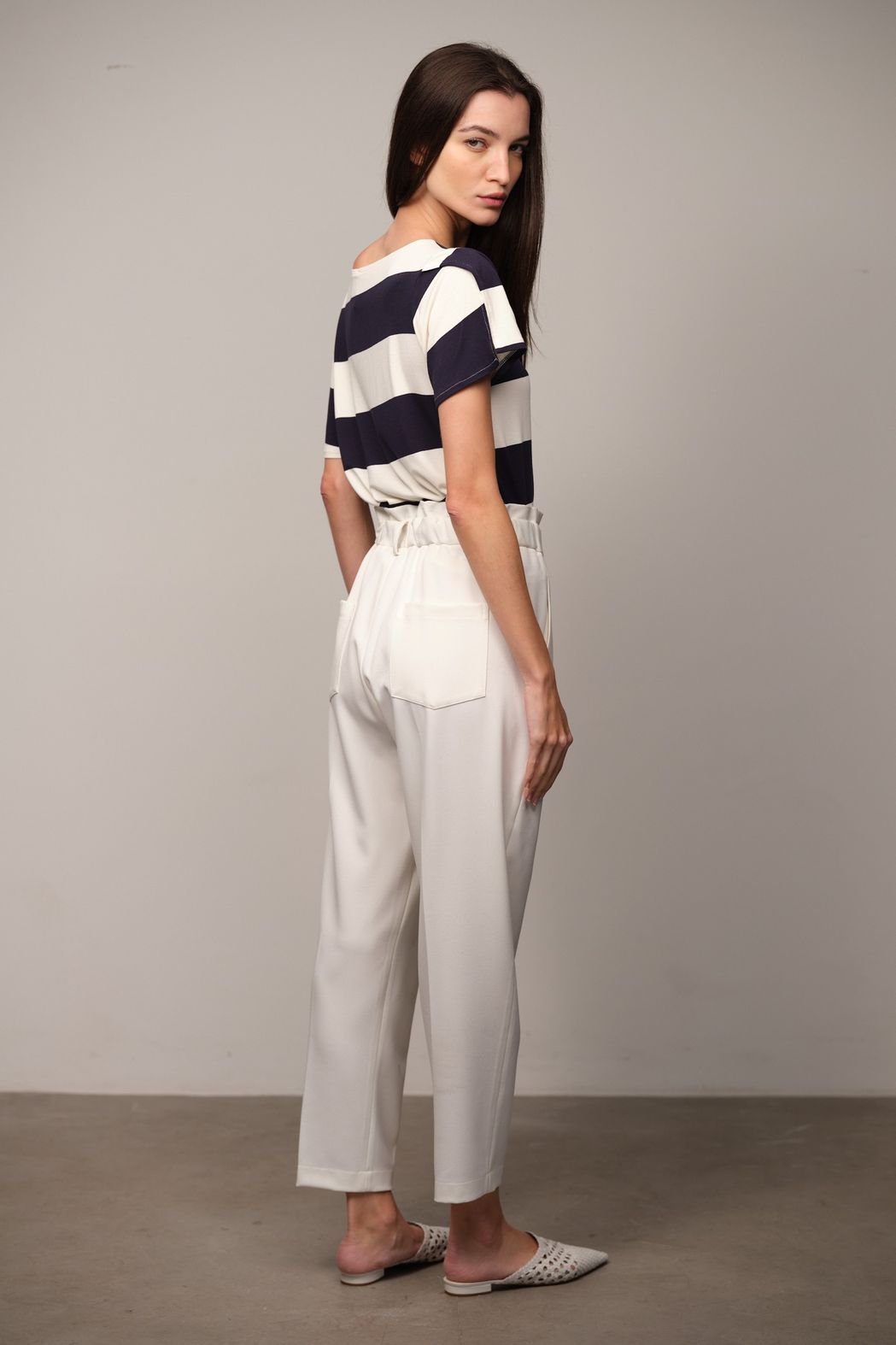 Mule Tresse Off White Margot