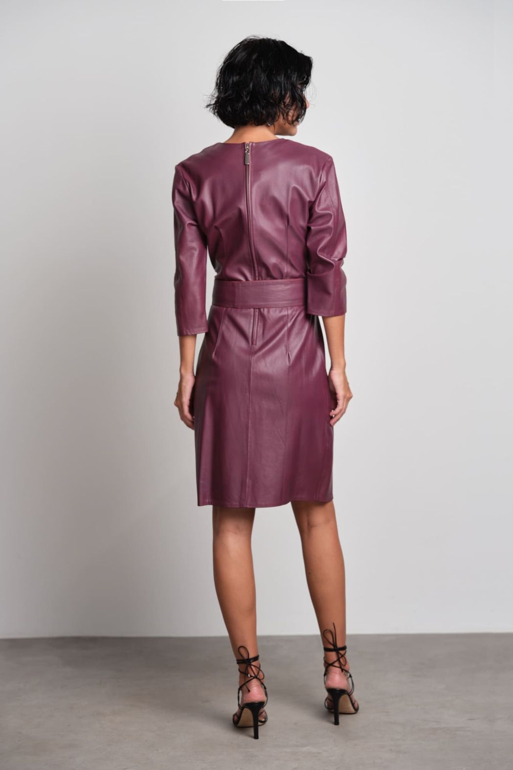Vestido Pelica Marsala Martina