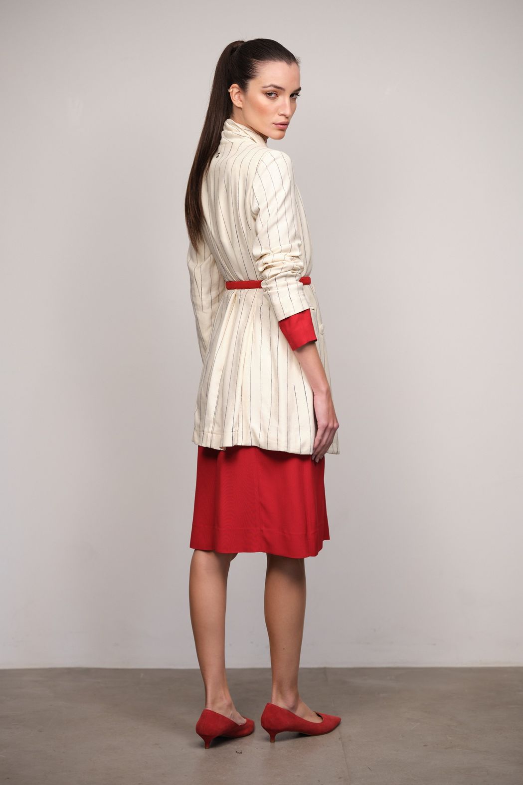 Maxi Blazer Risca de Giz