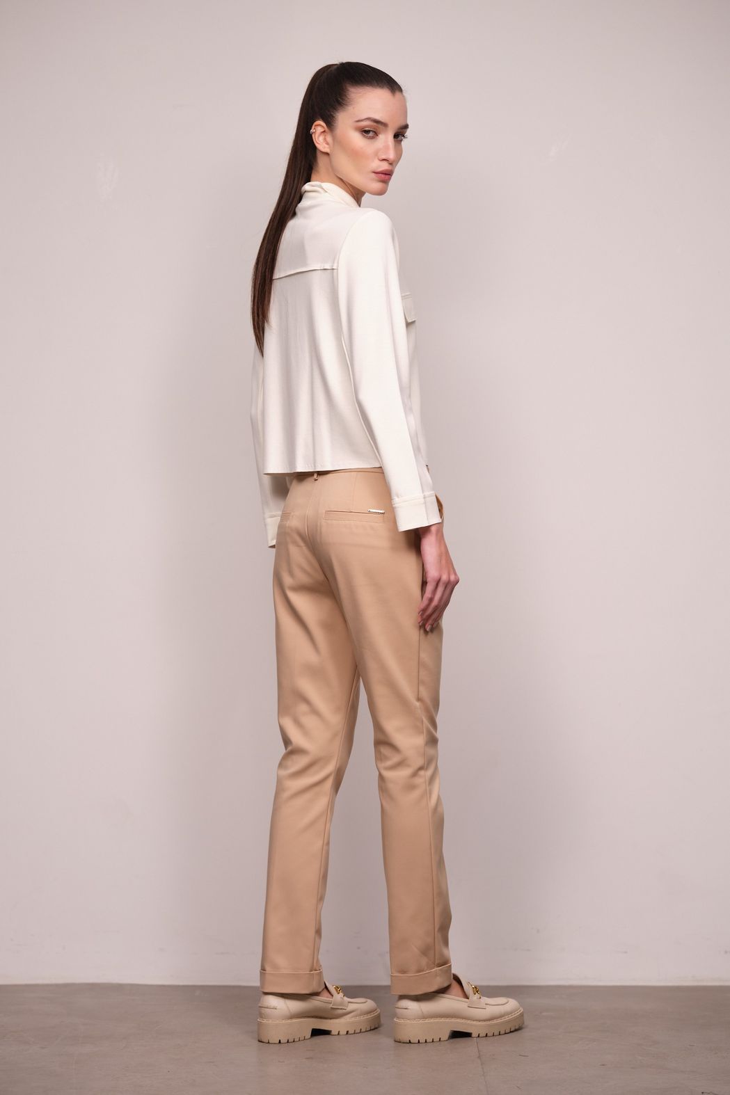 Jaqueta Malha Off White Dalia