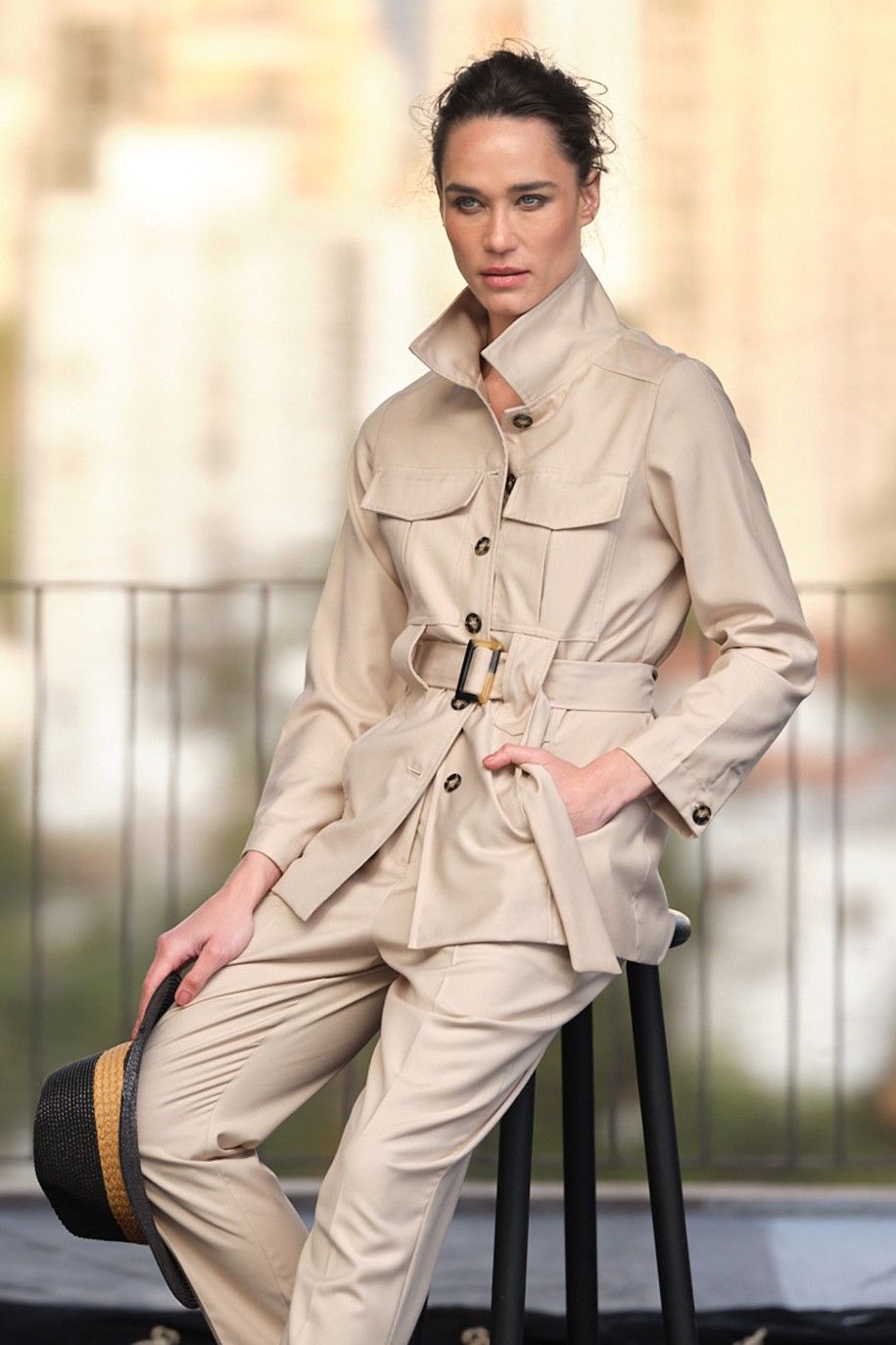 Parka Alfaitaria Areia Antonella