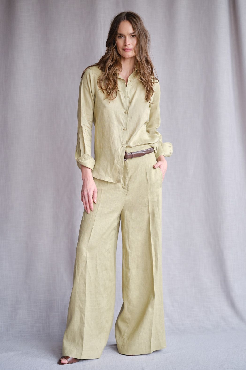 Camisa Linho Cana Valentina CB