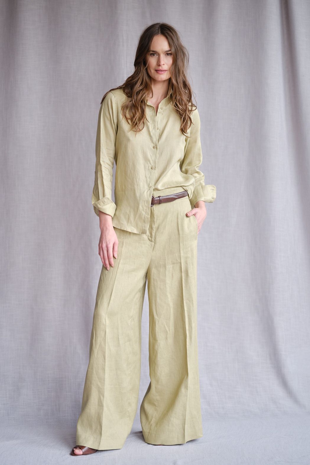 Camisa Linho Cana Valentina CB