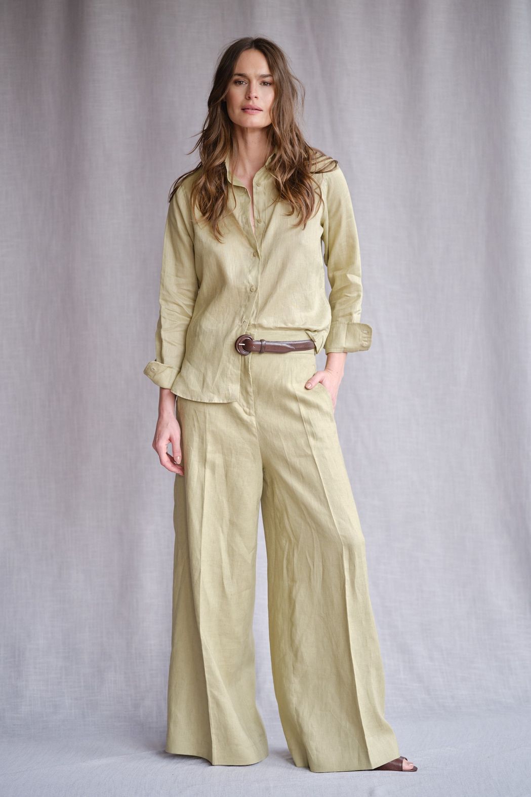 Camisa Linho Cana Valentina CB