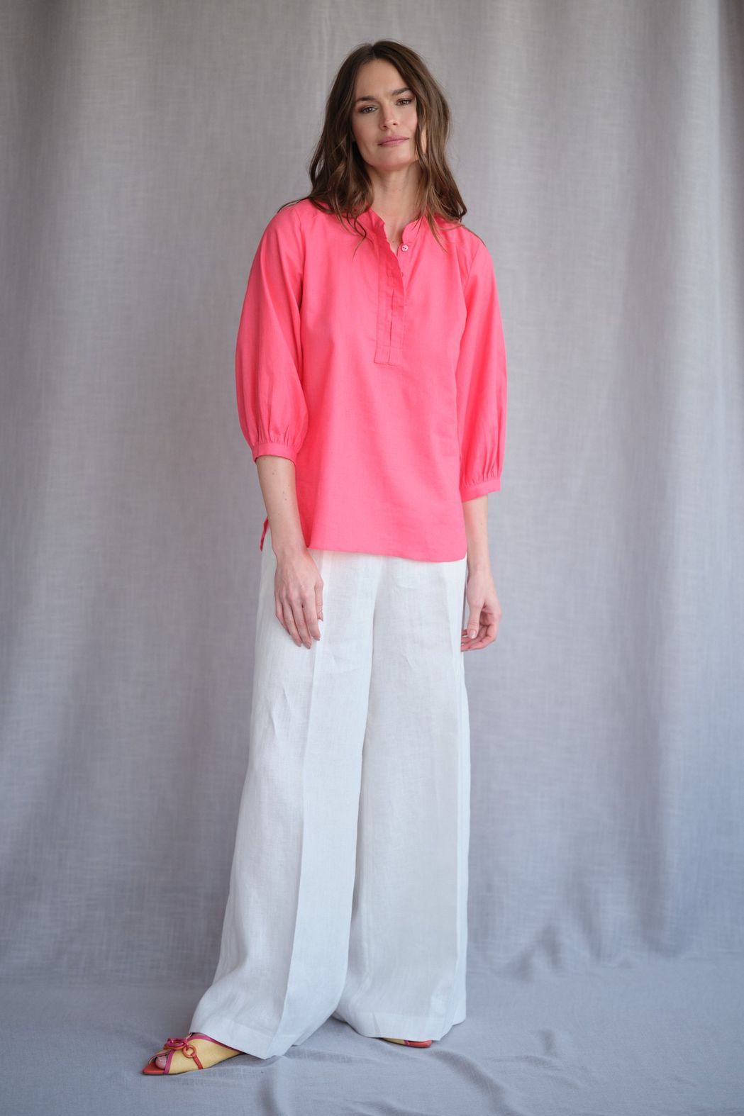 Blusa Algodão Coral Luiza CB