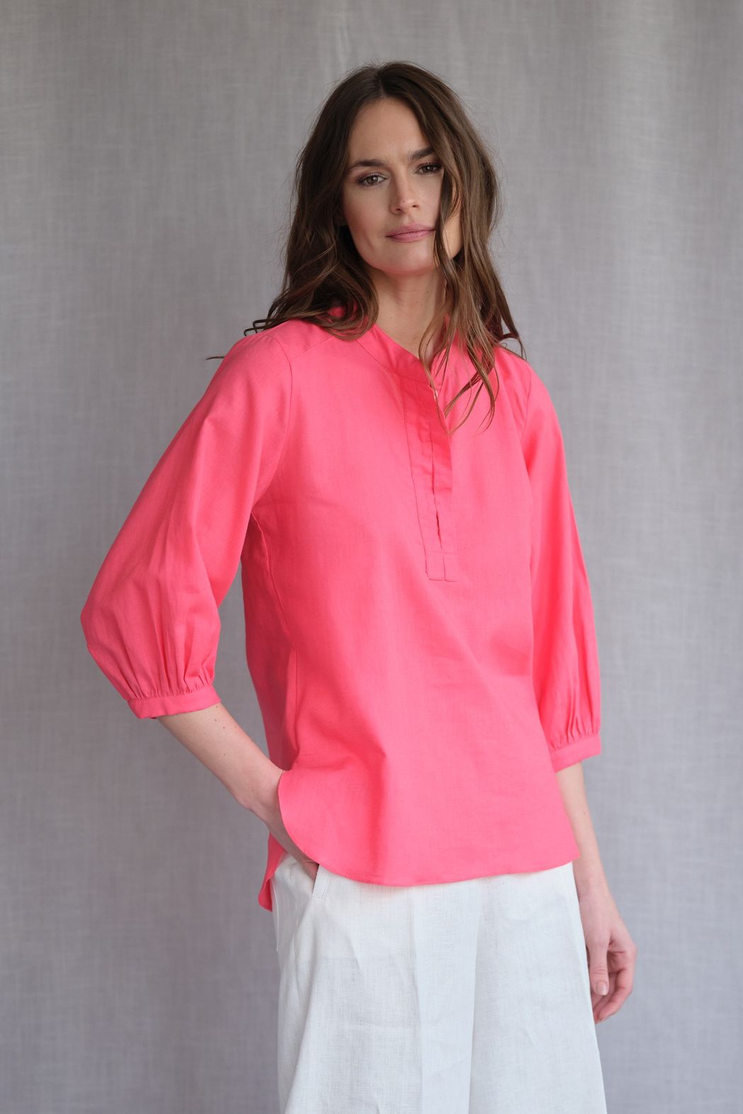 Blusa Algodão Coral Luiza CB
