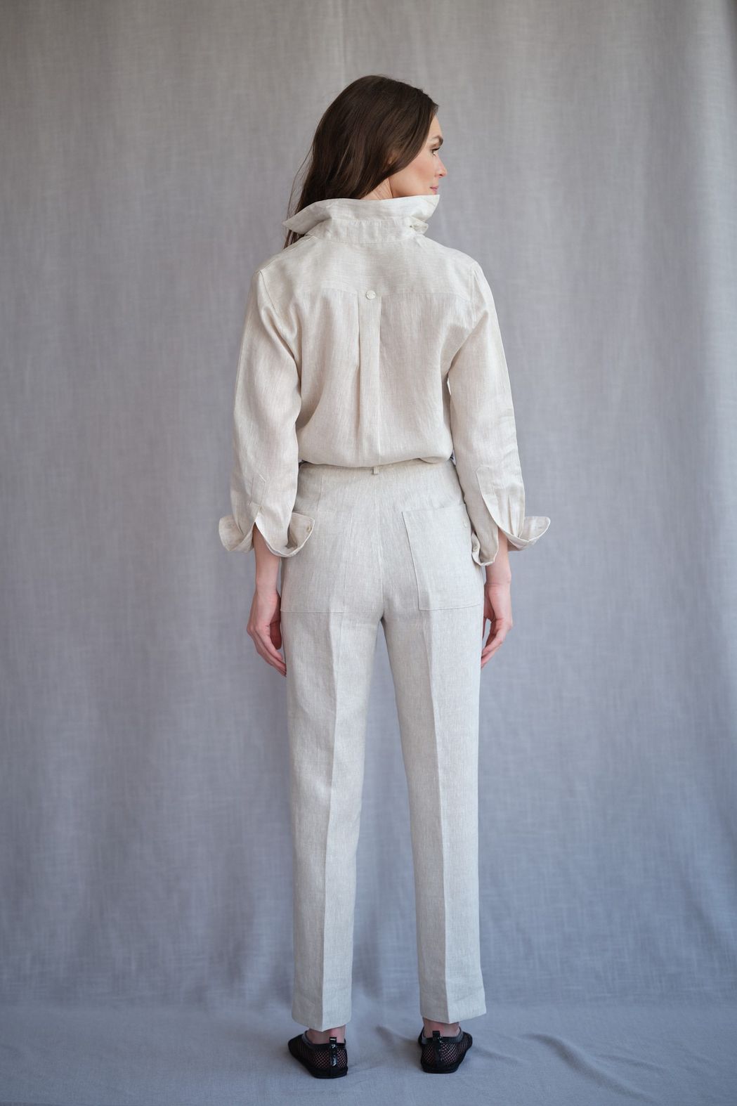Camisa Linho Natural Valentina CB