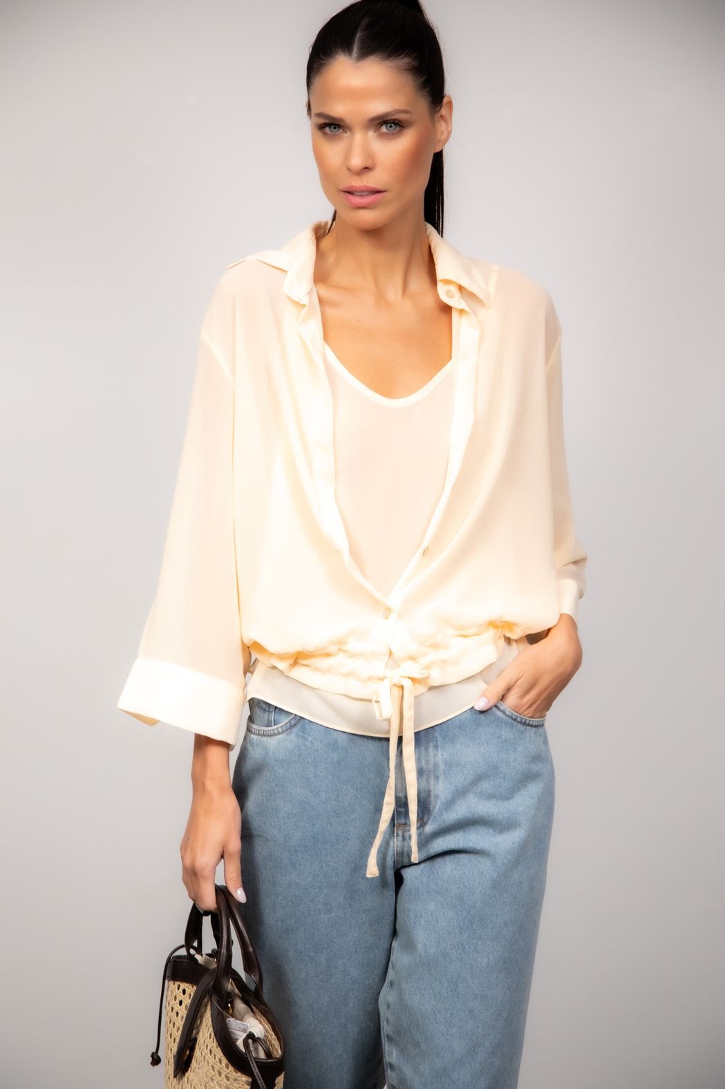Twin Set Musseline Pessego Julia