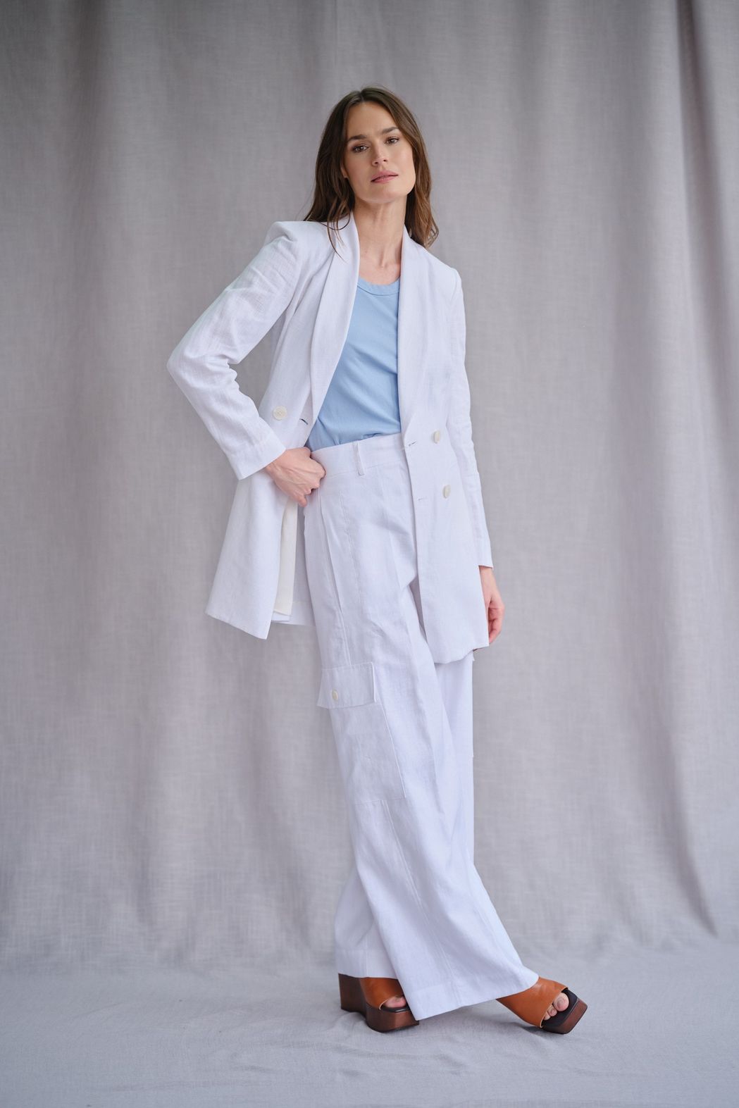 Blazer Rami Branco Célia