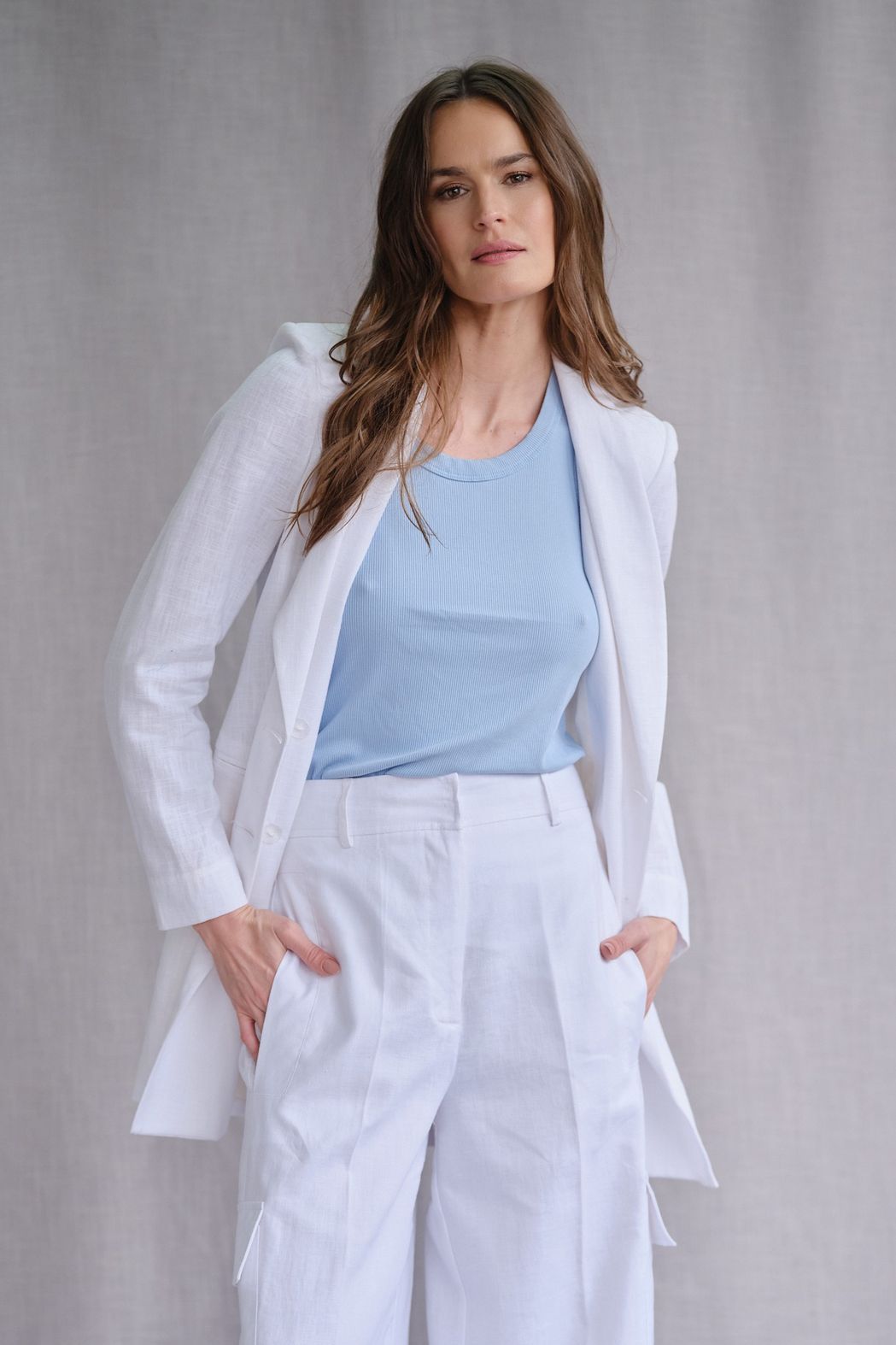 Blazer Rami Branco Célia