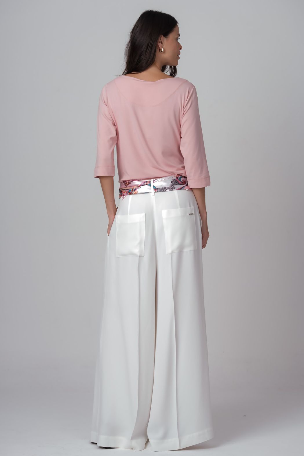 Blusa em Malha Rosa Odete