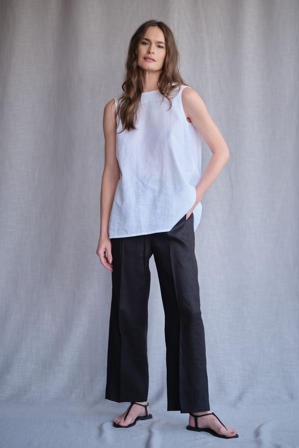 Blusa Linho Off White Verena CB