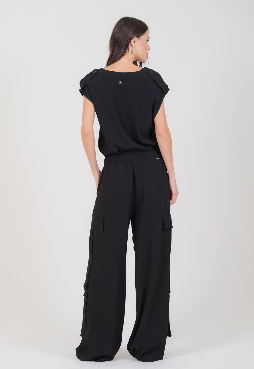 Blusa Crepe Preto Isadora
