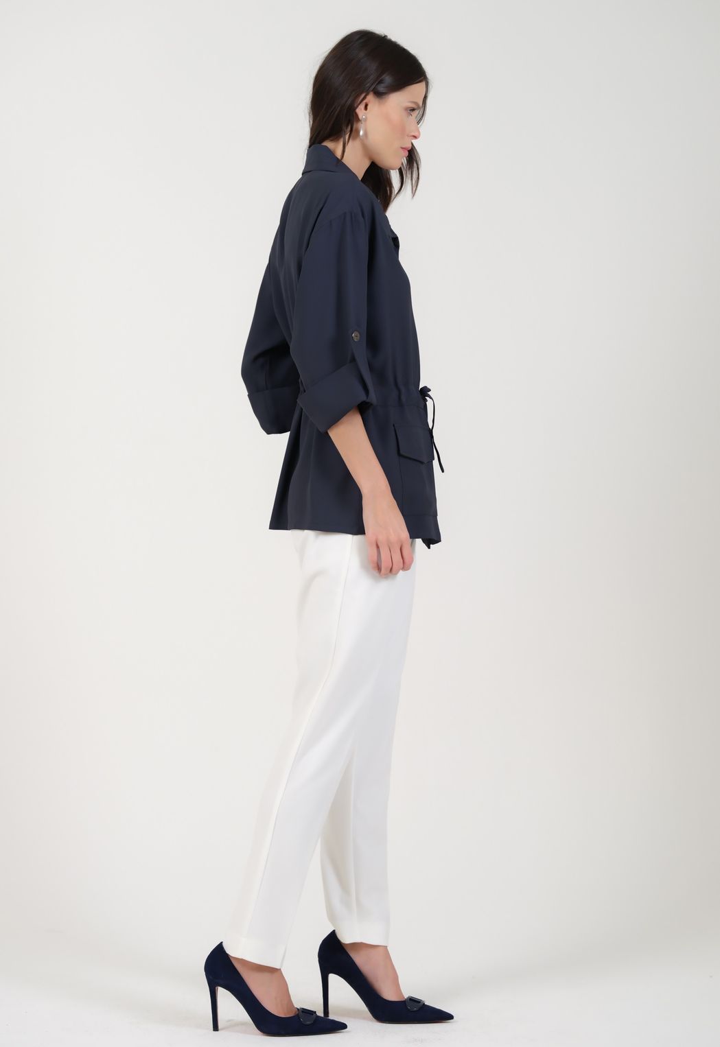 Parka Crepe Patou Marinho Elisabeth