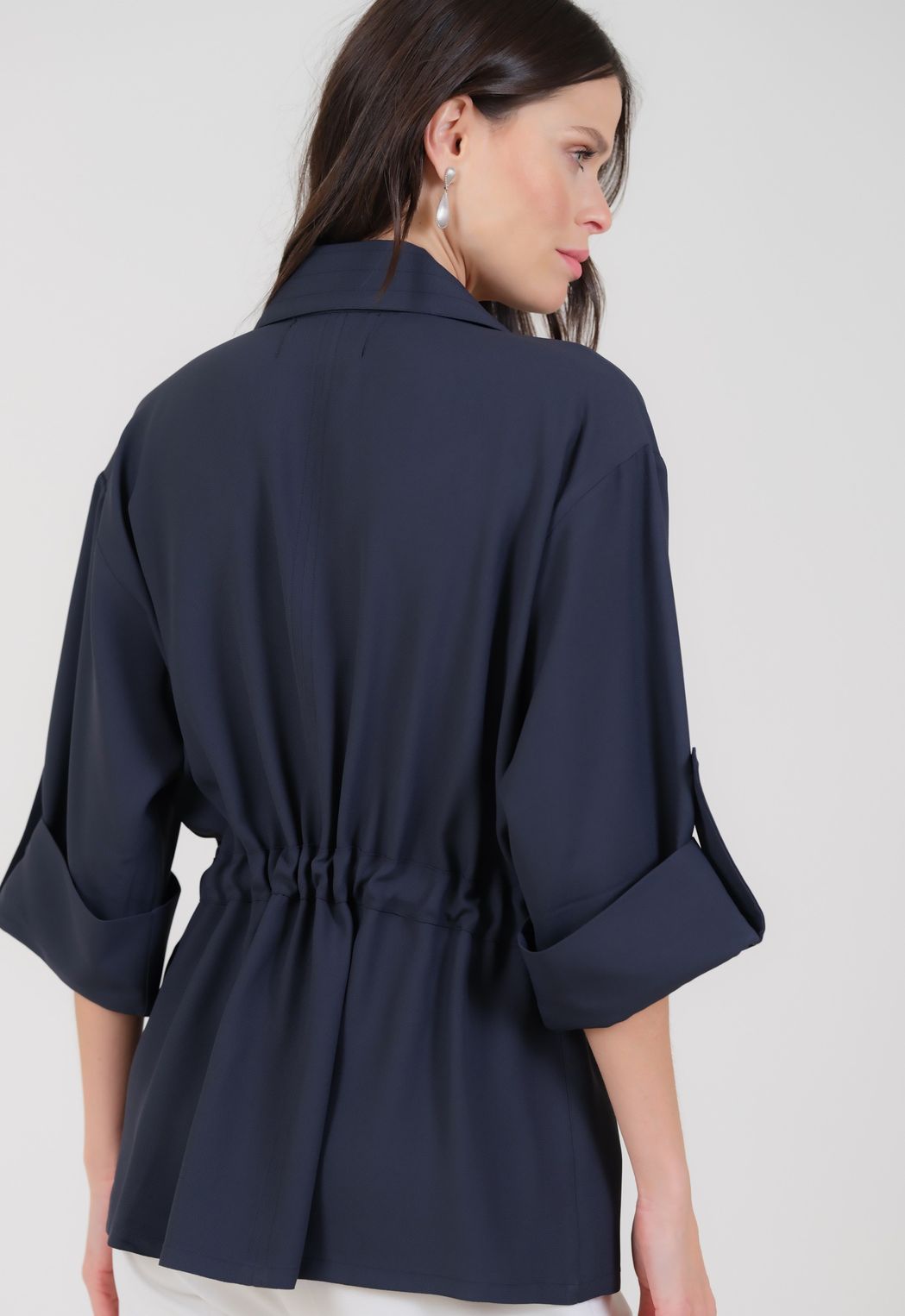 Parka Crepe Patou Marinho Elisabeth