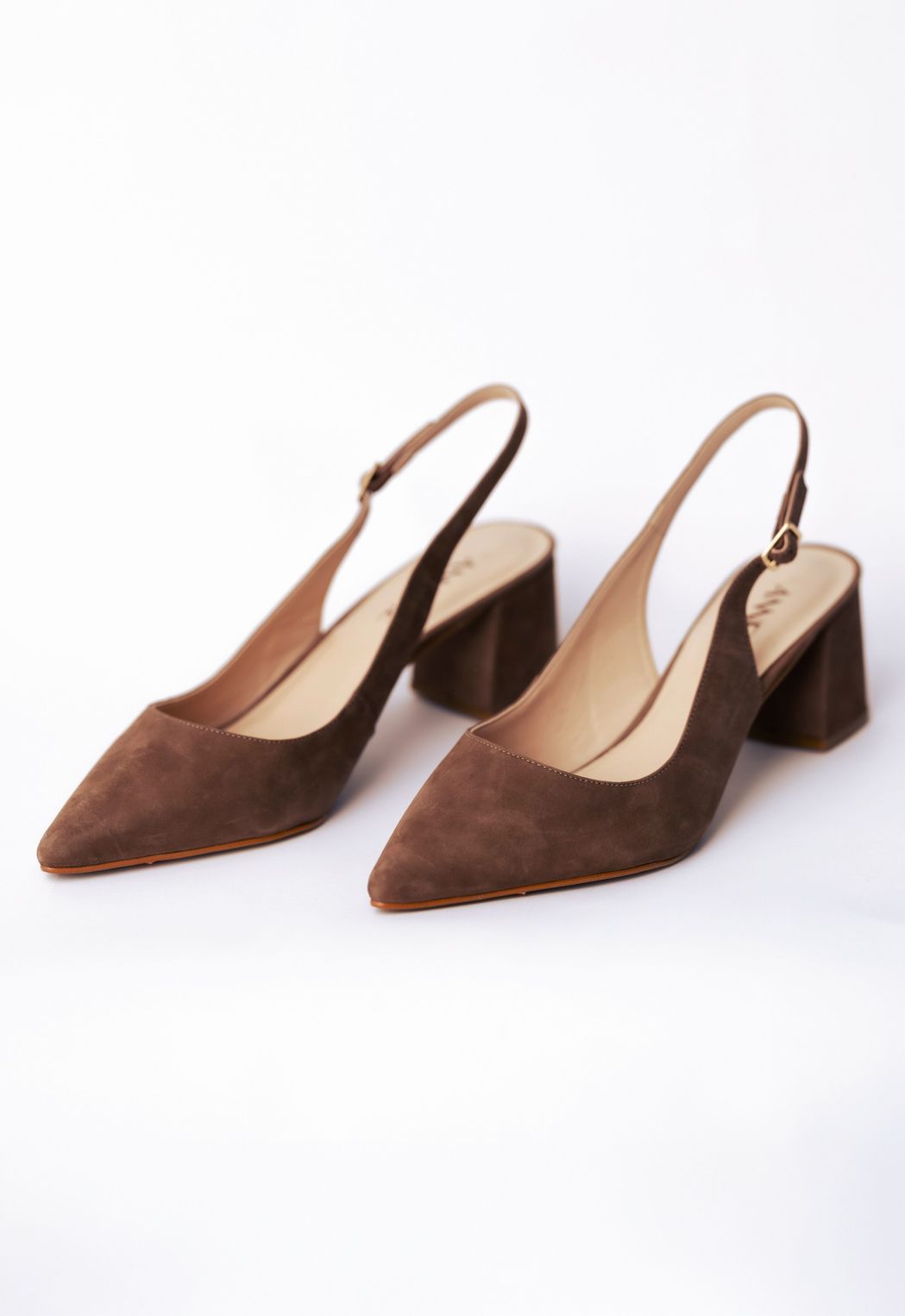 Scarpin Slingback Argila Aline