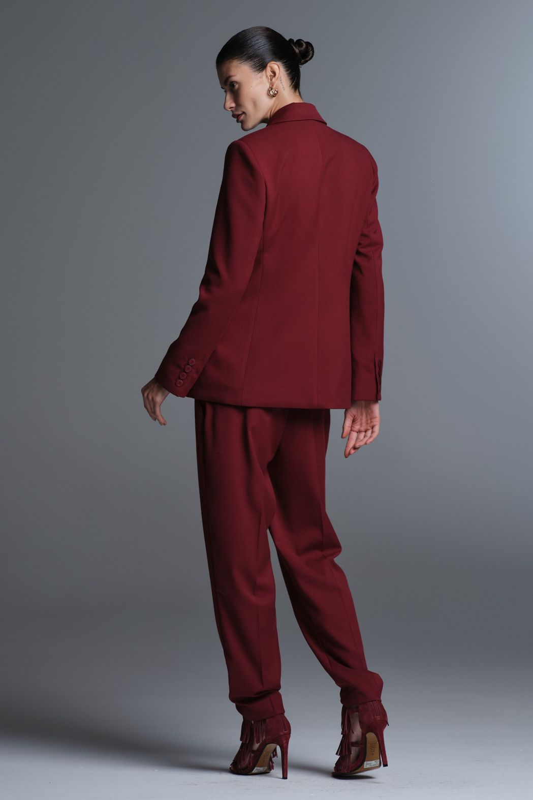 Calça Gabardine Vinho Tassia CB