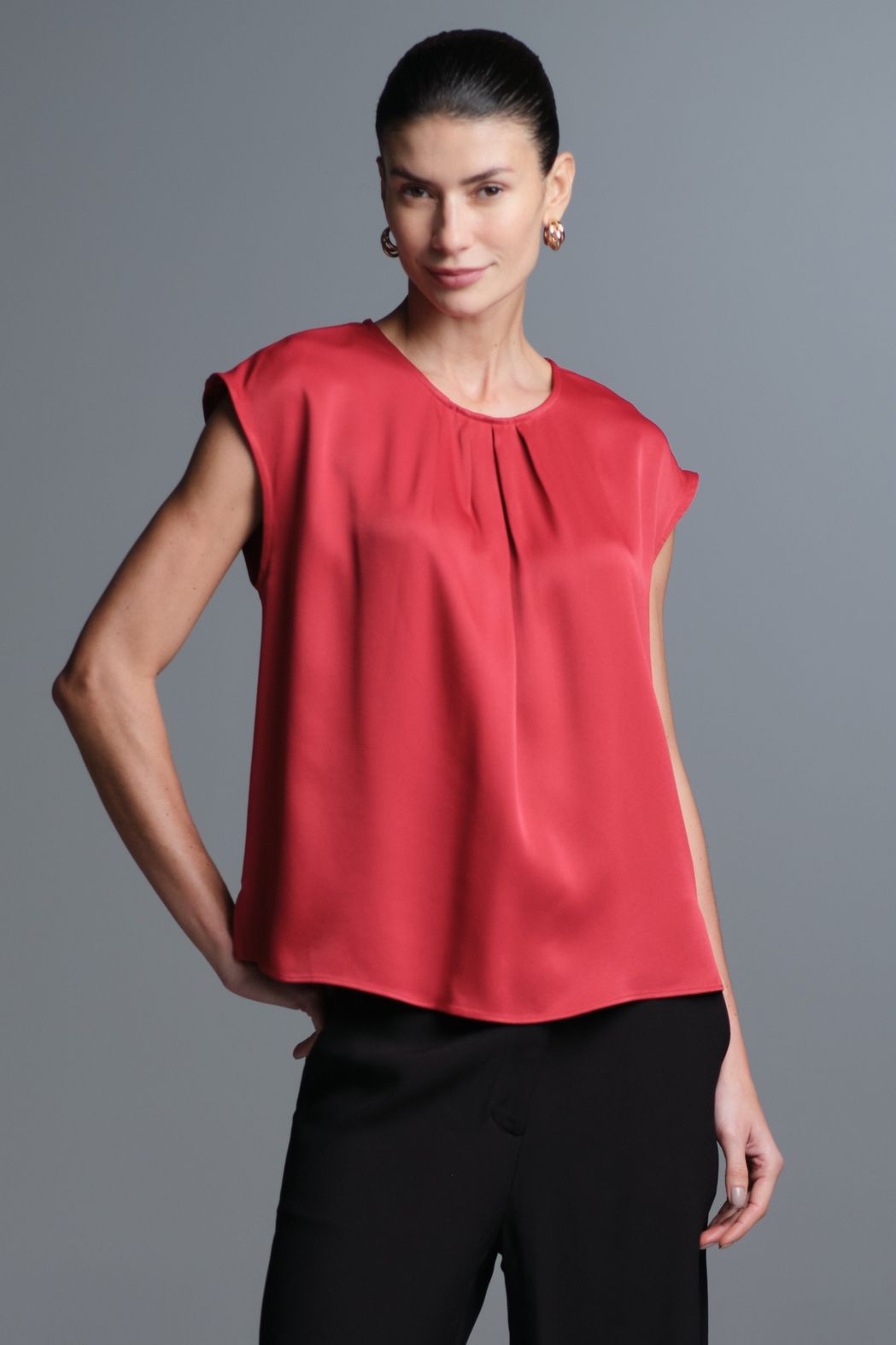 Blusa Crepe Rubi Veronica CB