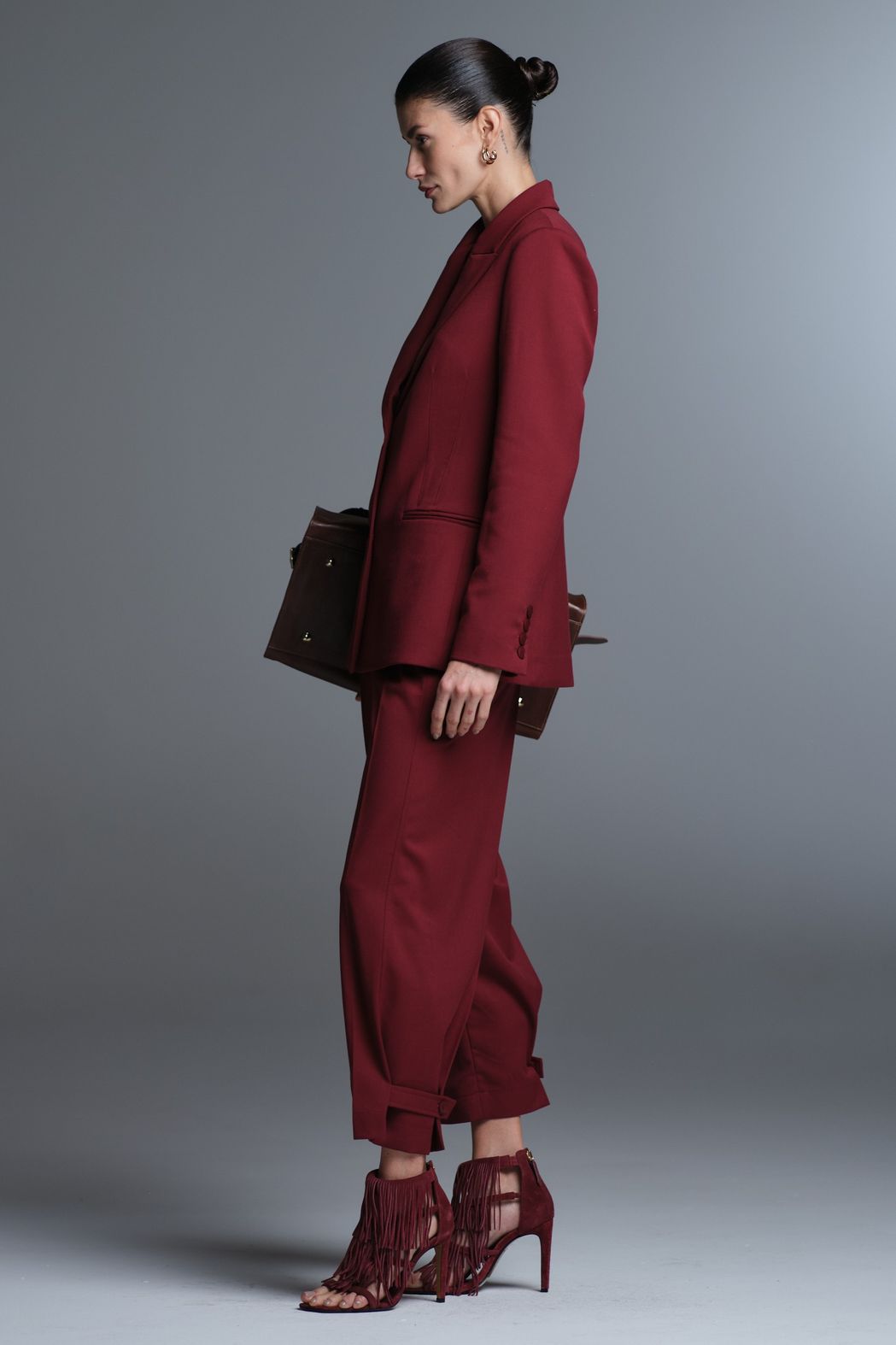 Calça Gabardine Vinho Livia CB