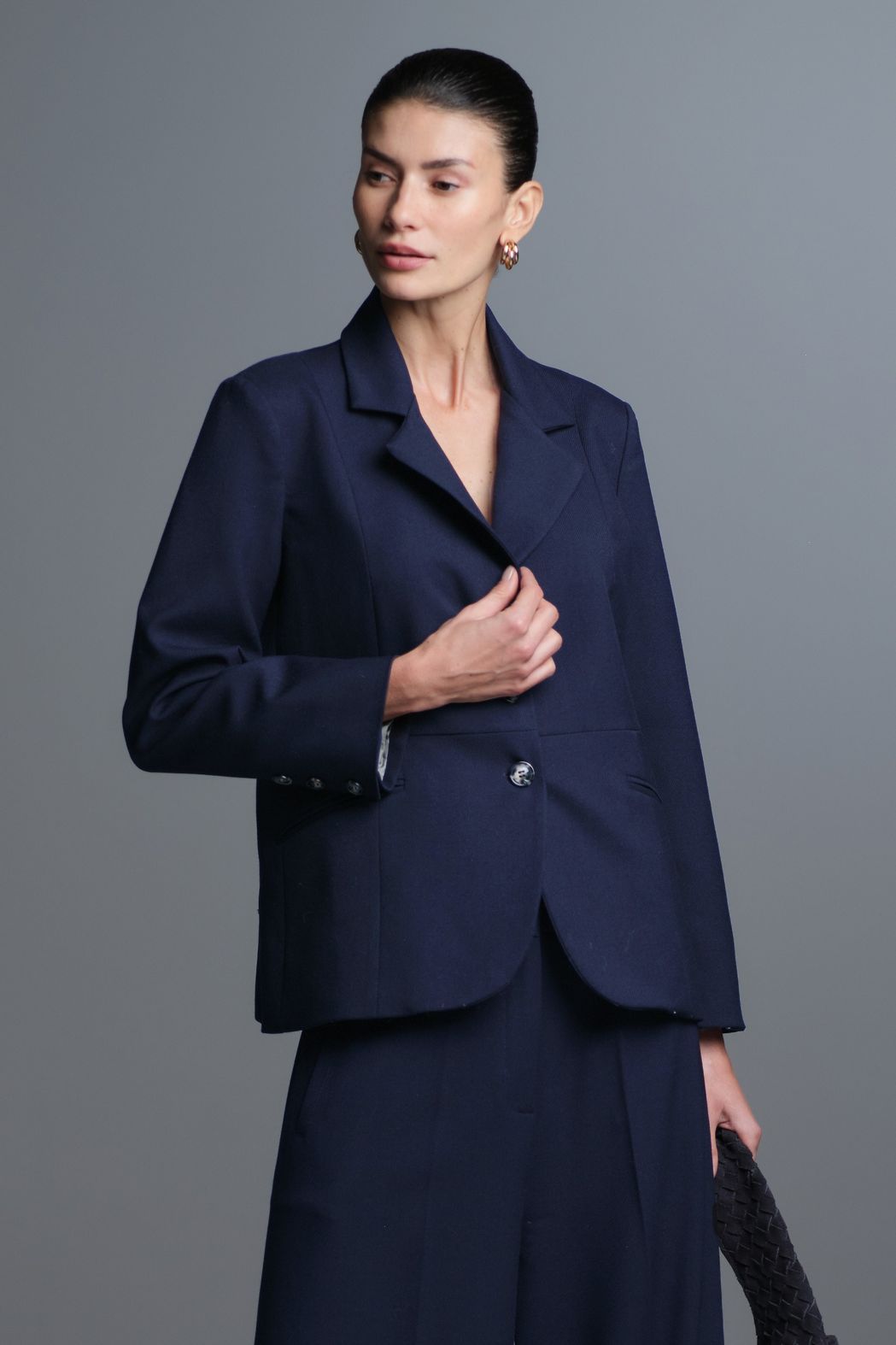 Blazer Alfaiataria Marinho Nina CB