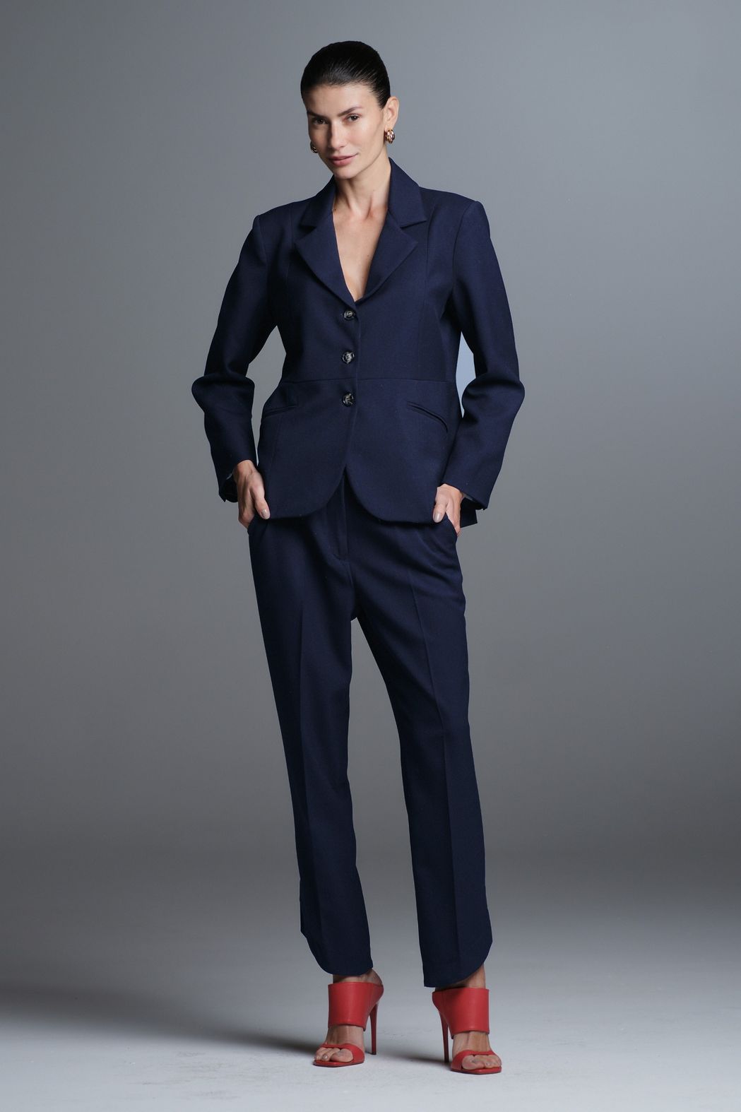 Blazer Alfaiataria Marinho Nina CB