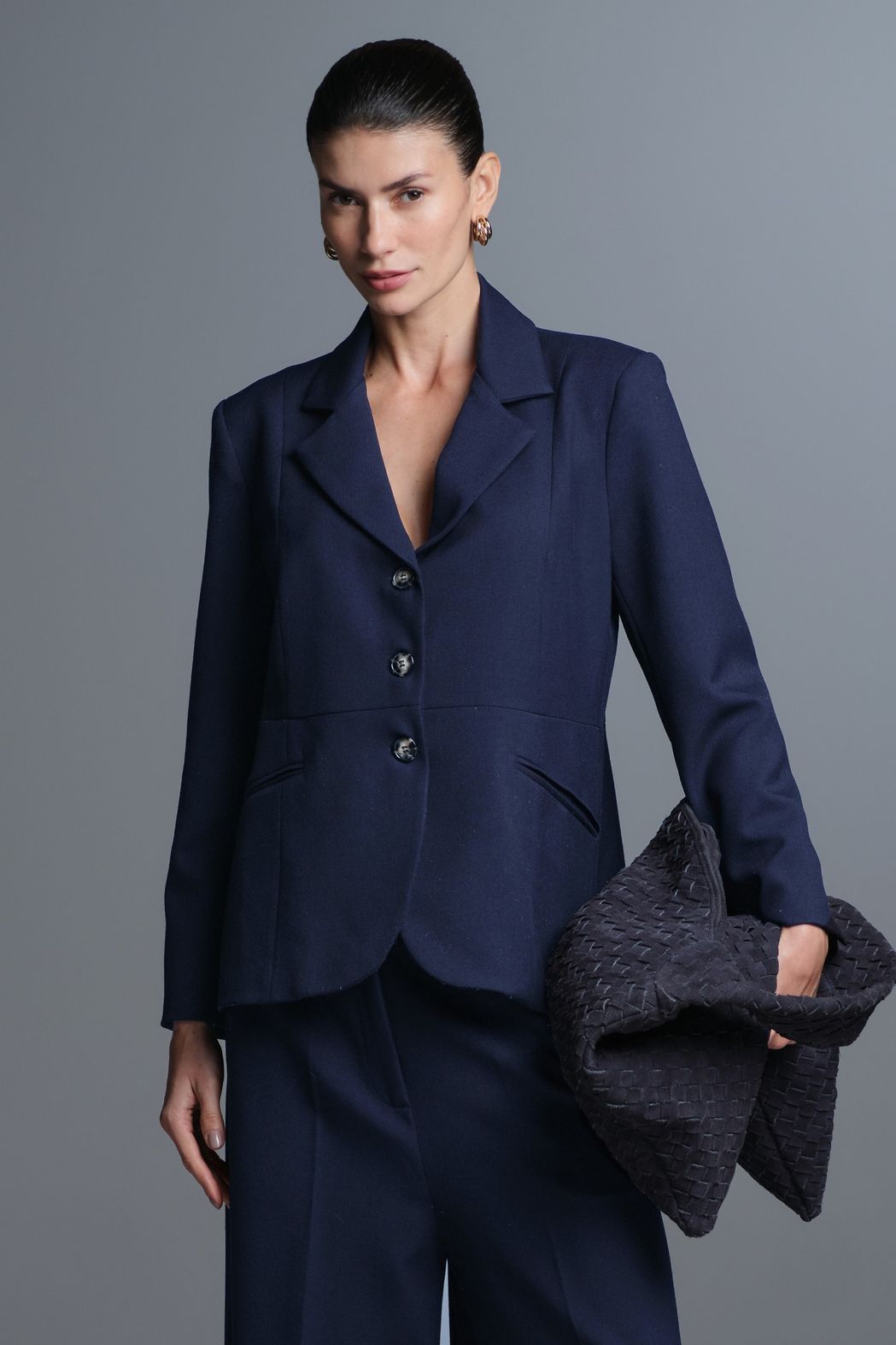 Blazer Alfaiataria Marinho Nina CB