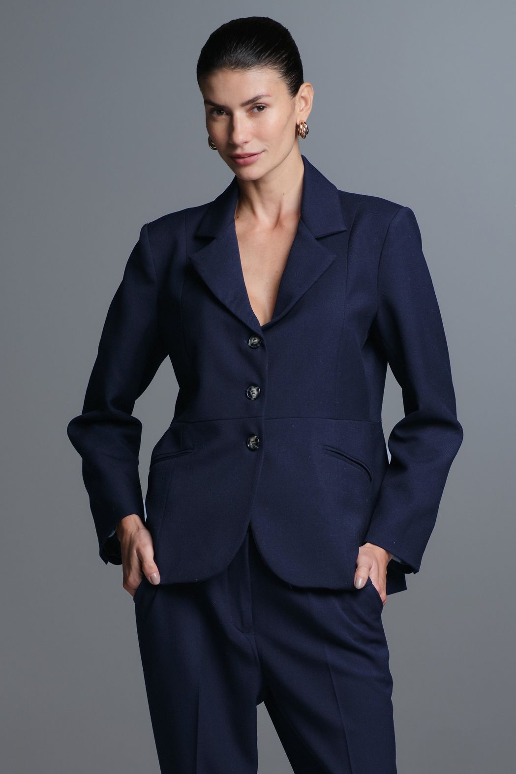 Blazer Alfaiataria Marinho Nina CB