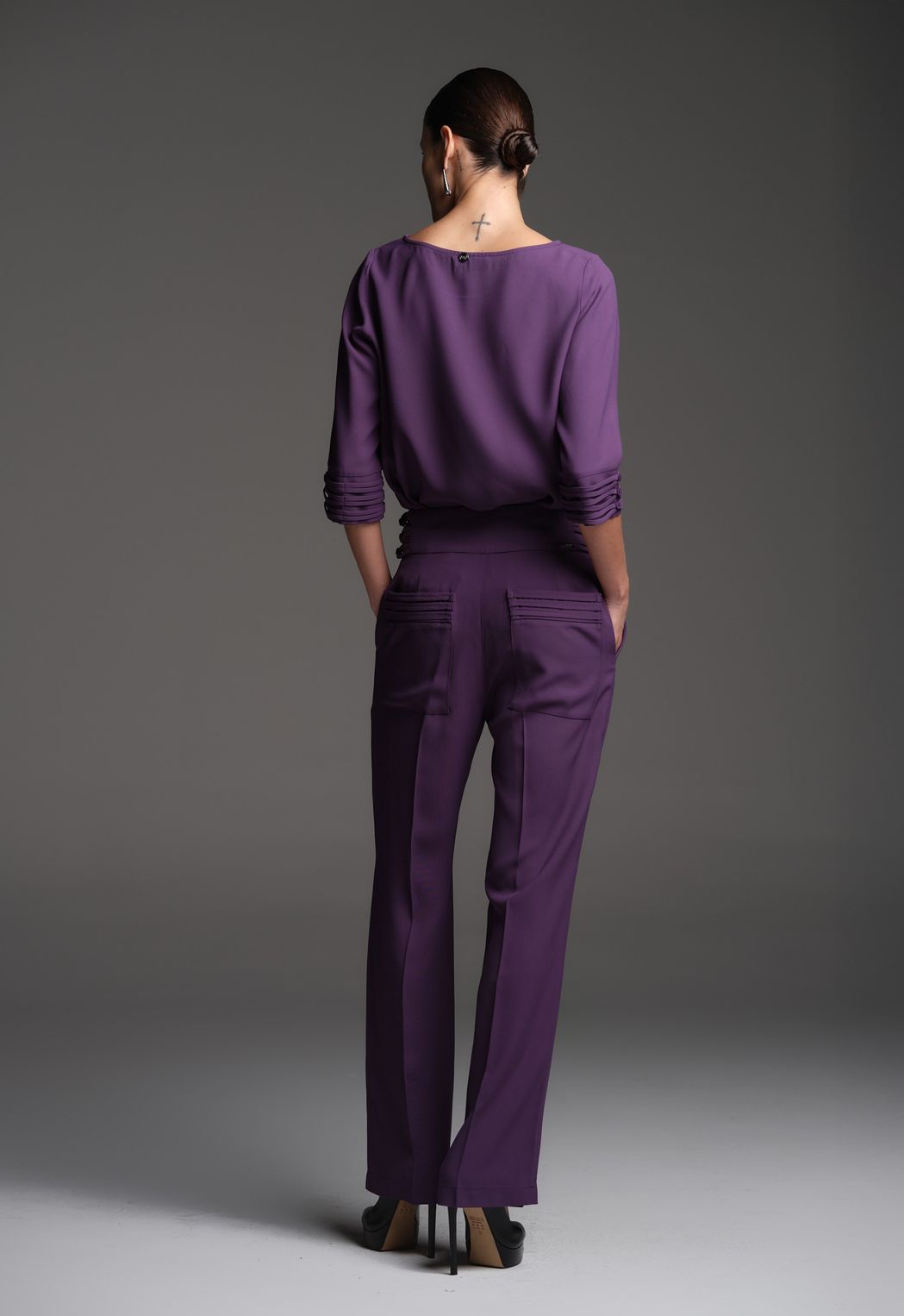 Blusa Crepe Patou Figo Eva