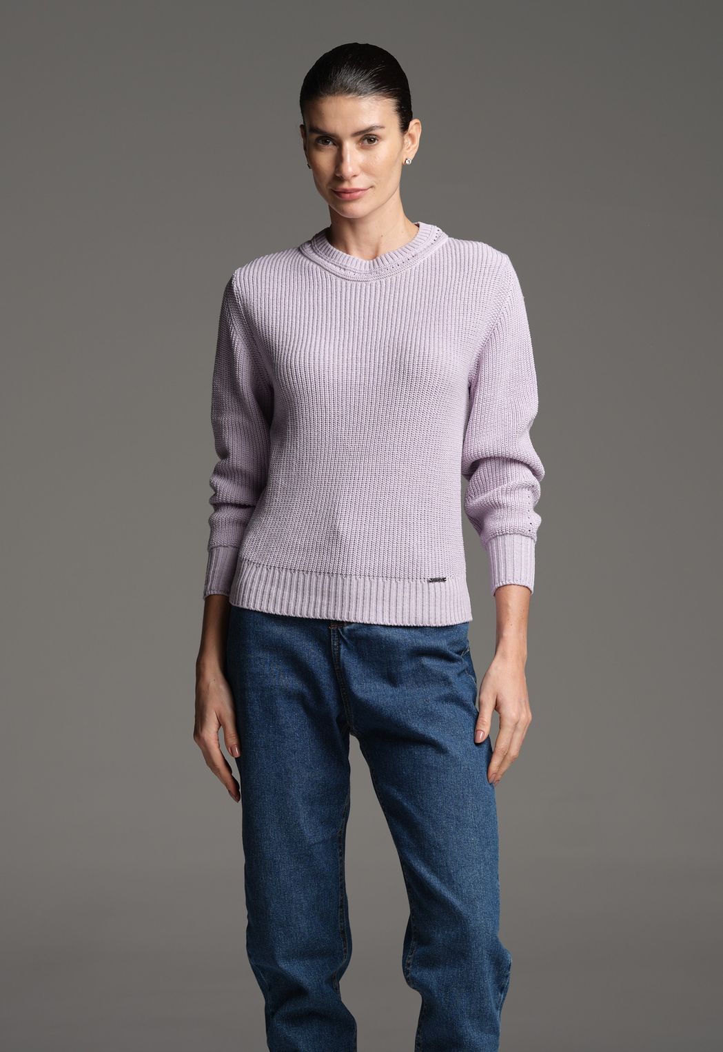 Blusa Trico Lilás Maura