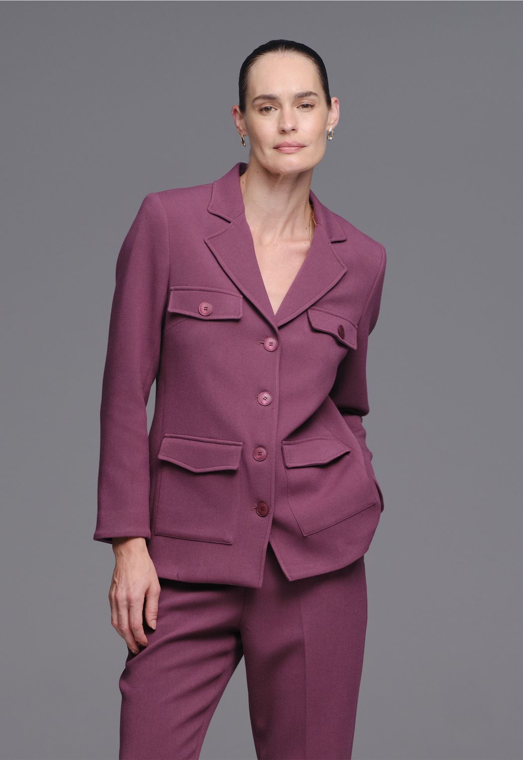 Blazer Utilitário Uva Flávia