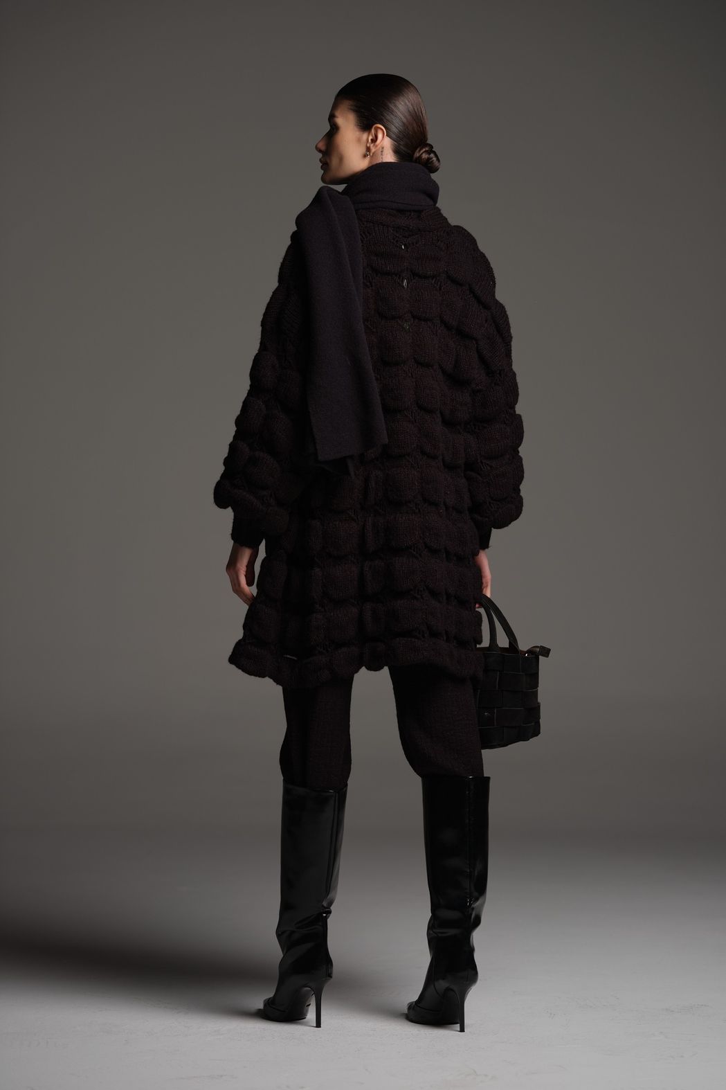 Bolsa Camurça Preto Liz 