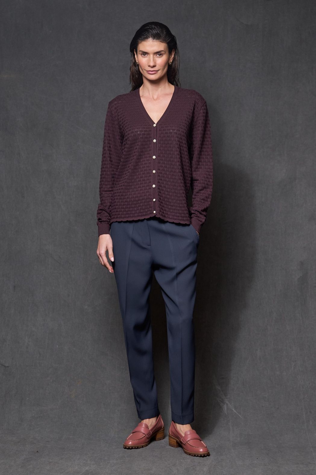 Cardigan Trico Figo Monica
