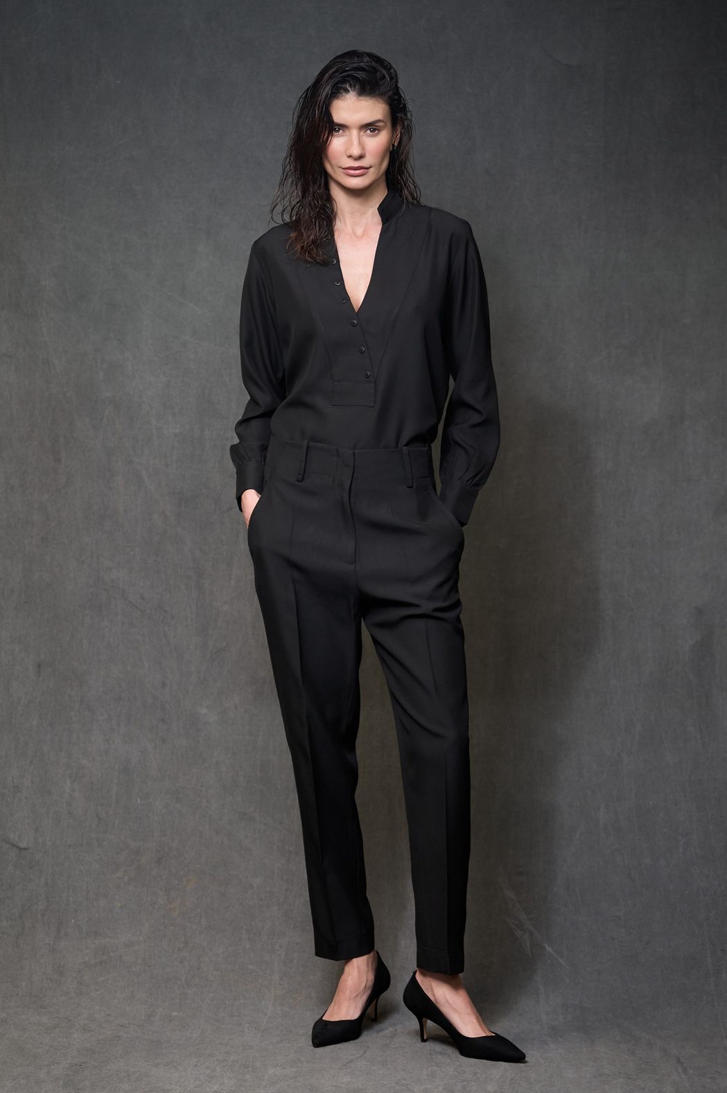 Scarpin Nobu Preto Astrid