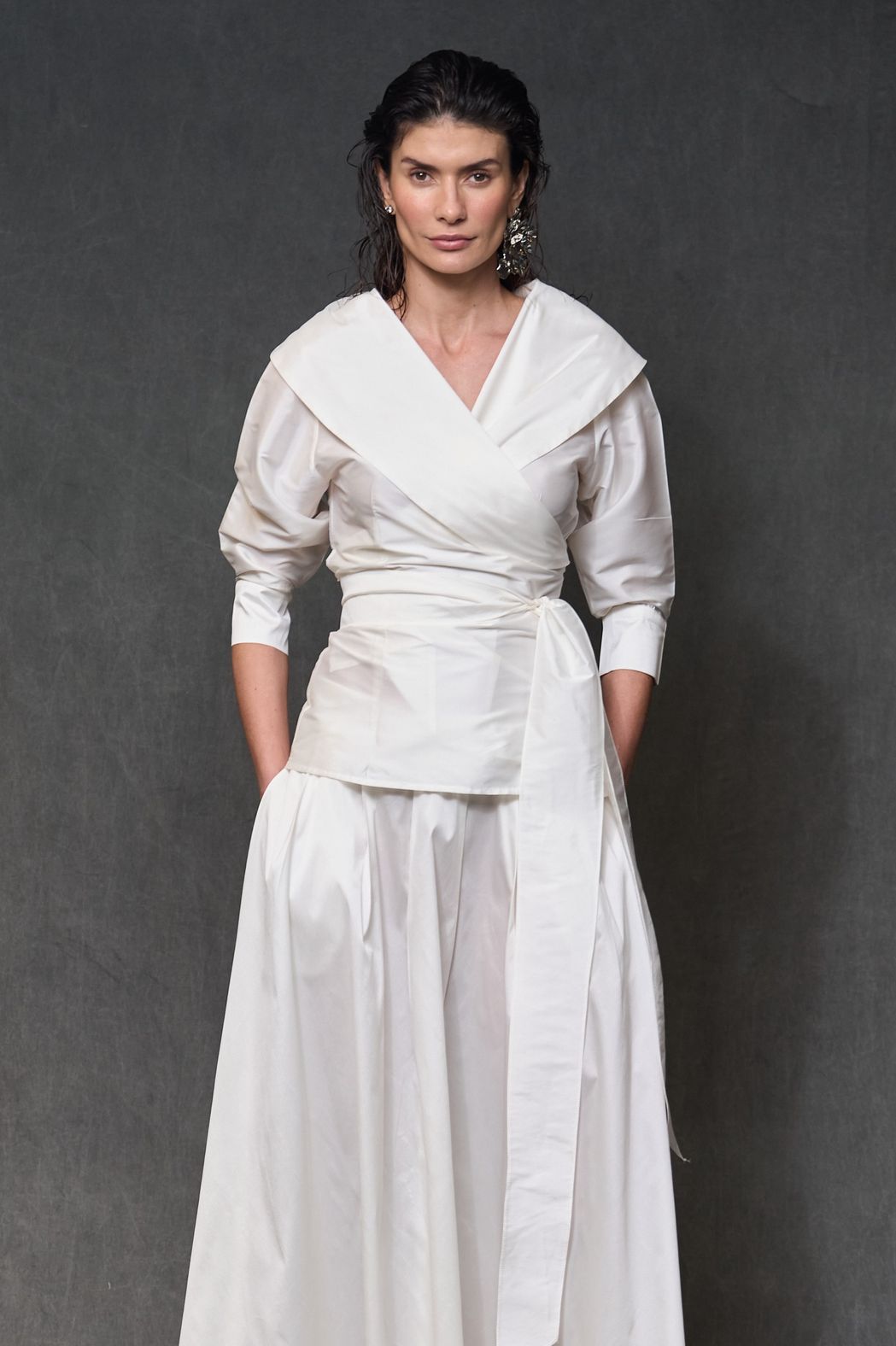 Cachecouer Tafetá Off White Linda