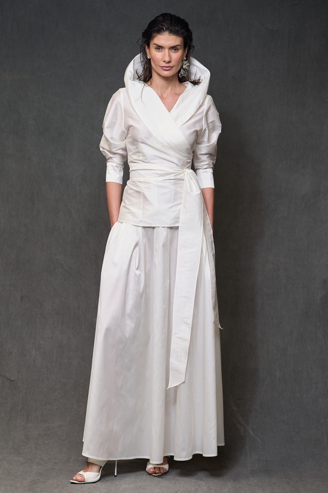 Cachecouer Tafetá Off White Linda