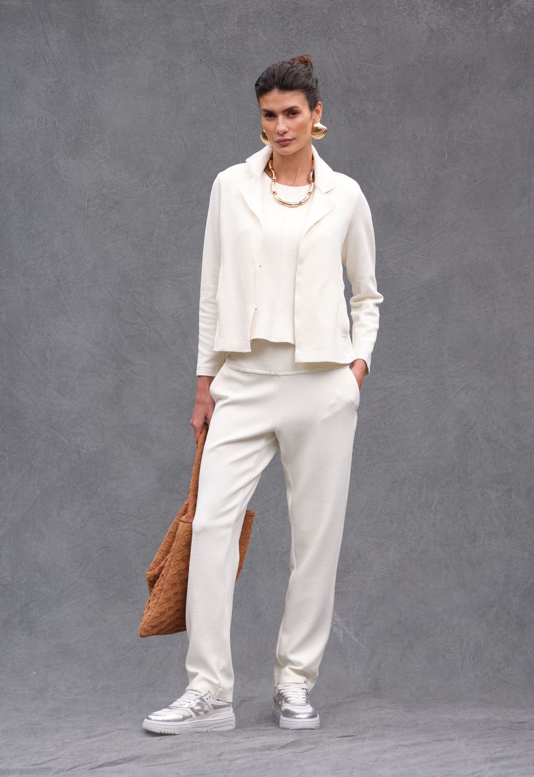 Calça Boucle Off White Filipa