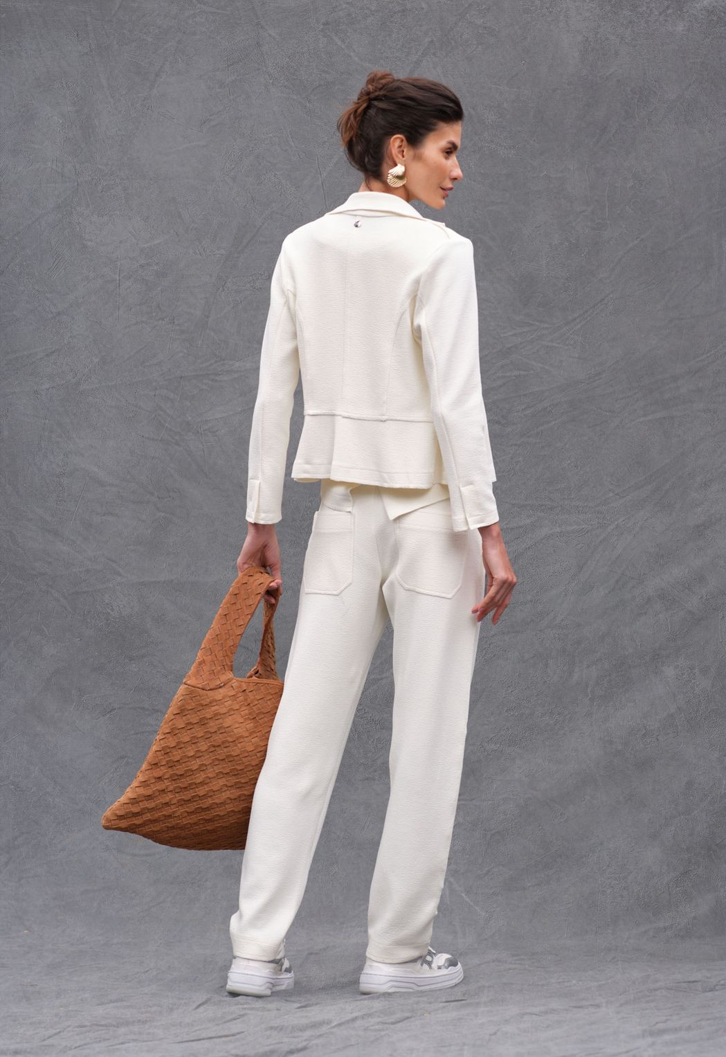 Calça Boucle Off White Filipa