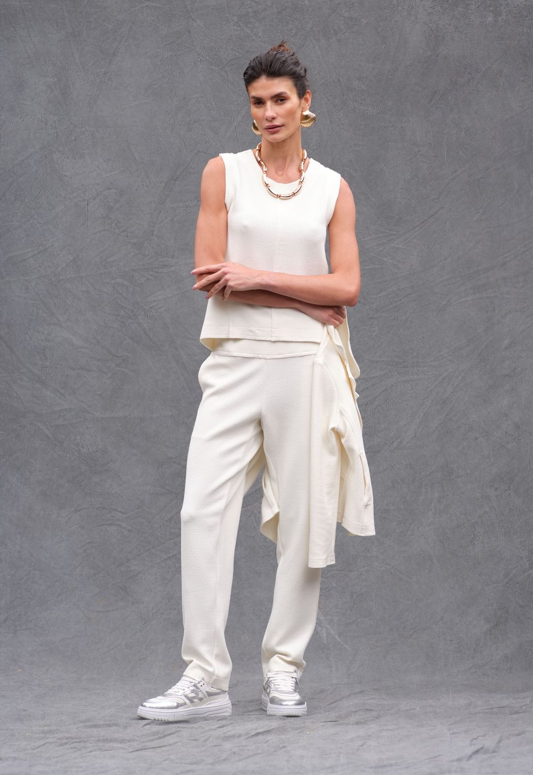 Calça Boucle Off White Filipa