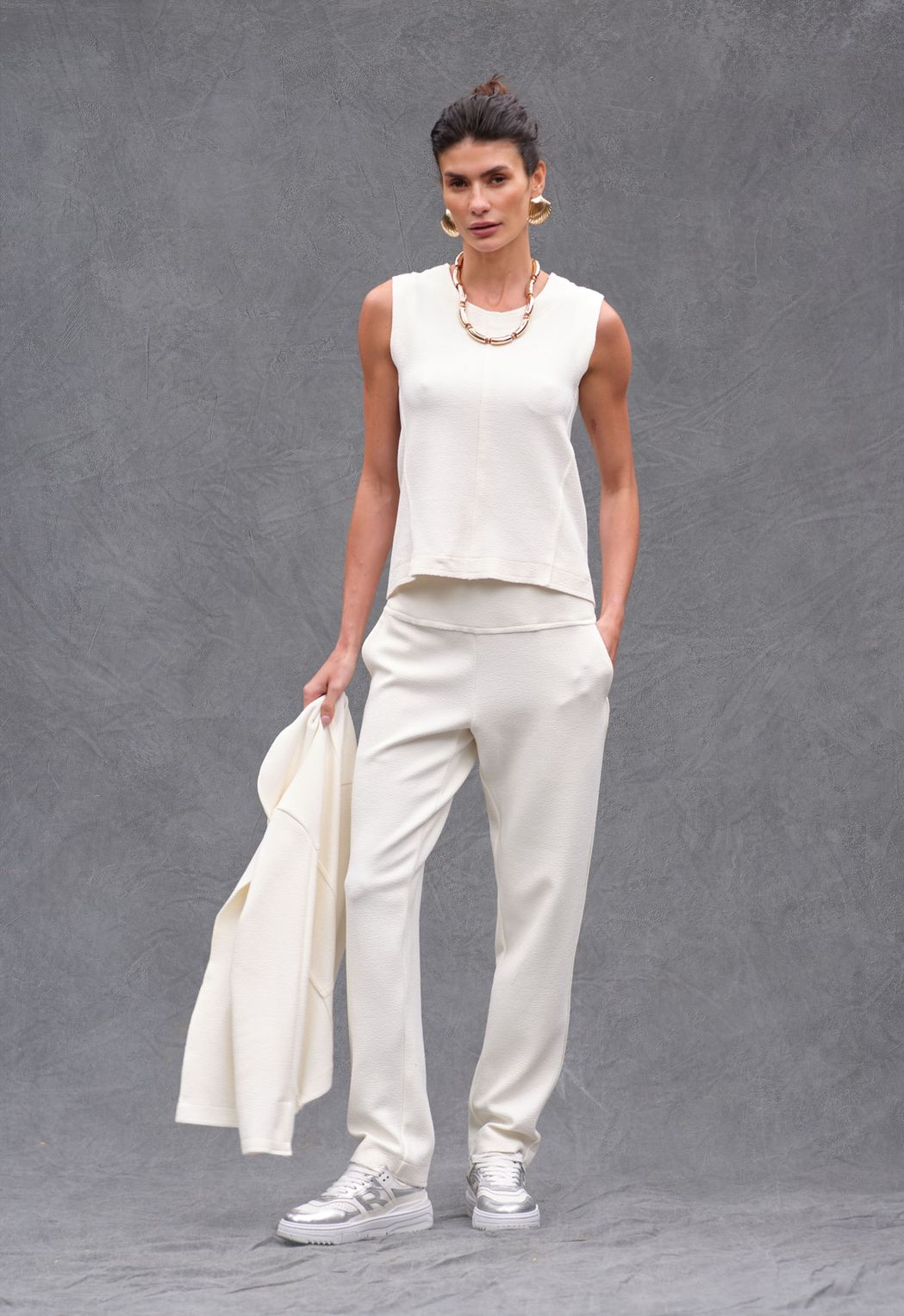 Regata Boucle Off White Filipa